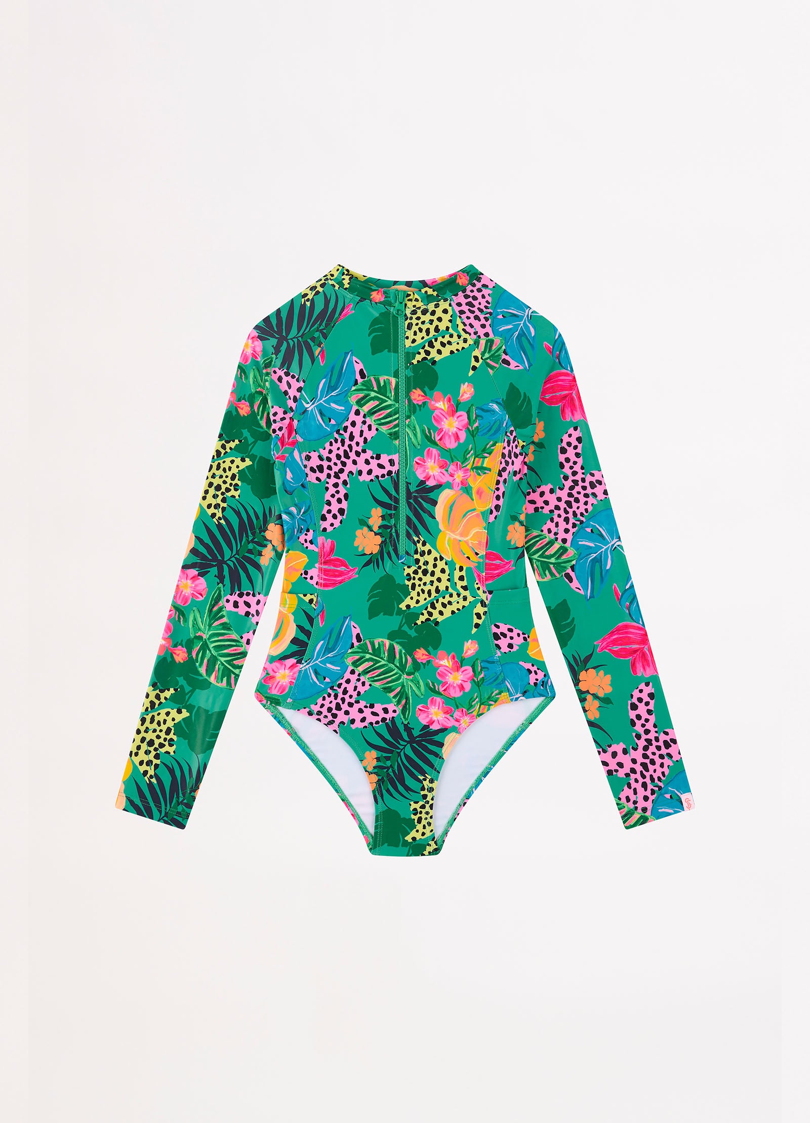 Amazon Girls Paddlesuit - Green - Green