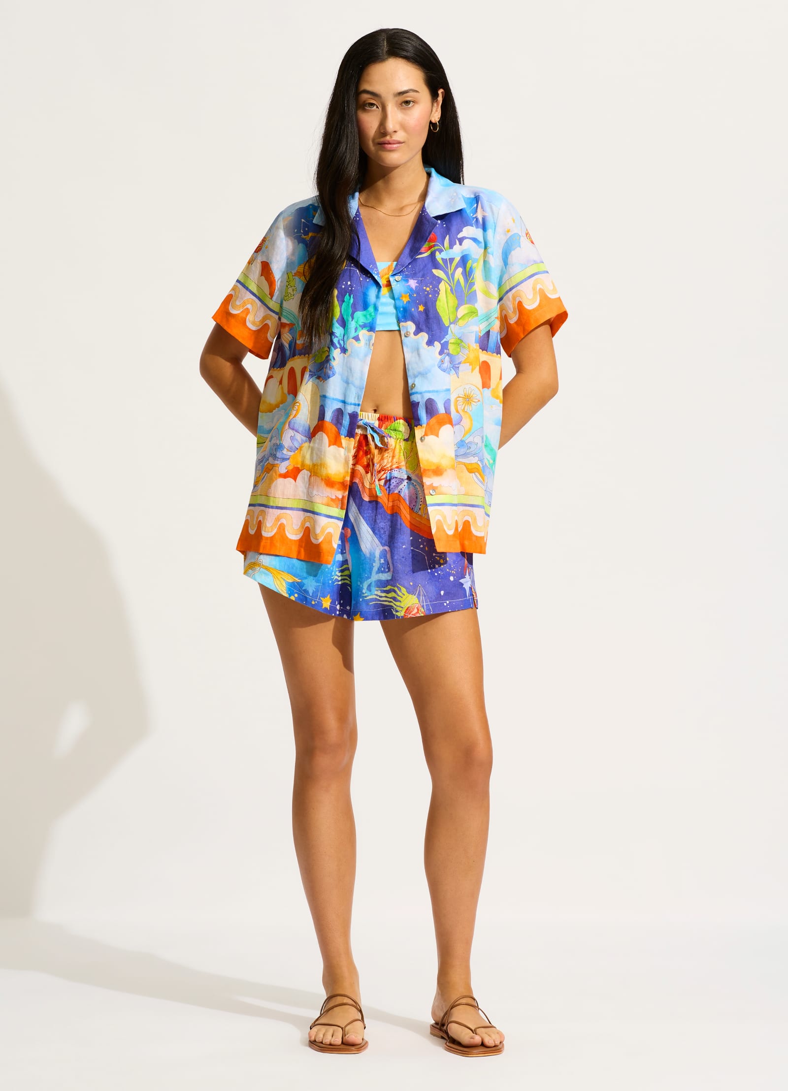 Aquarius Short - Turquoise - Turquoise