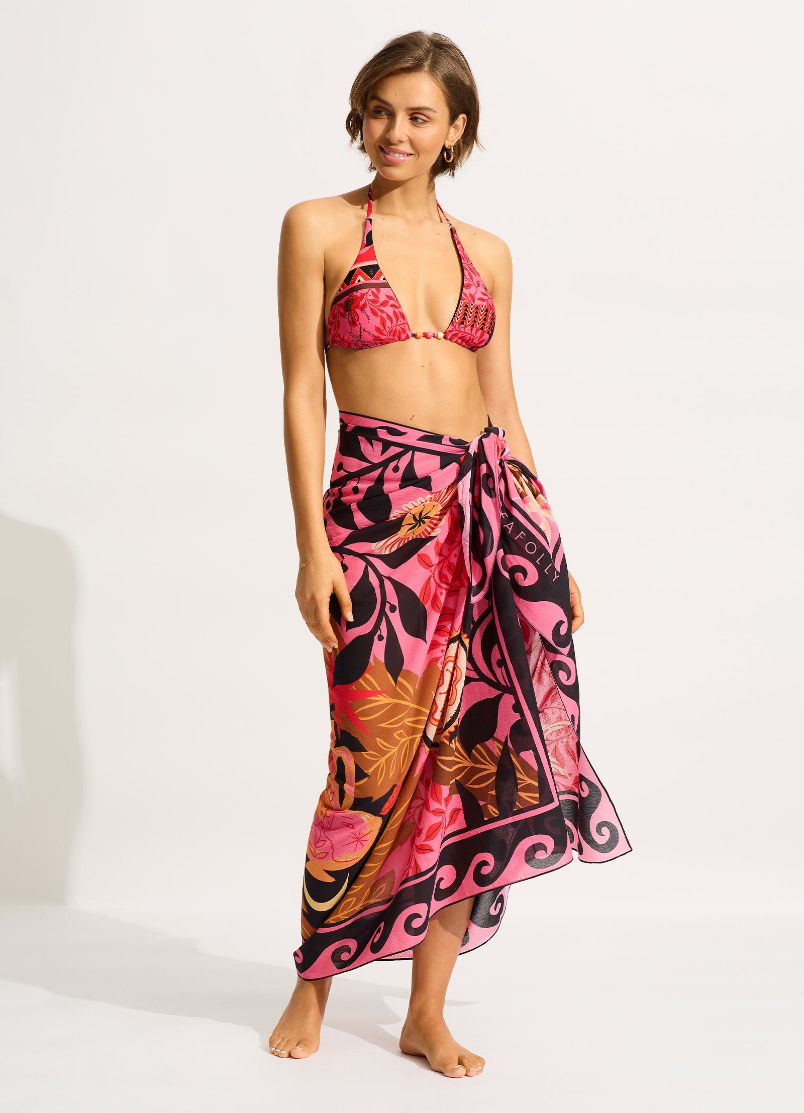 Atlantis Sarong - Paradise Pink - Paradise Pink