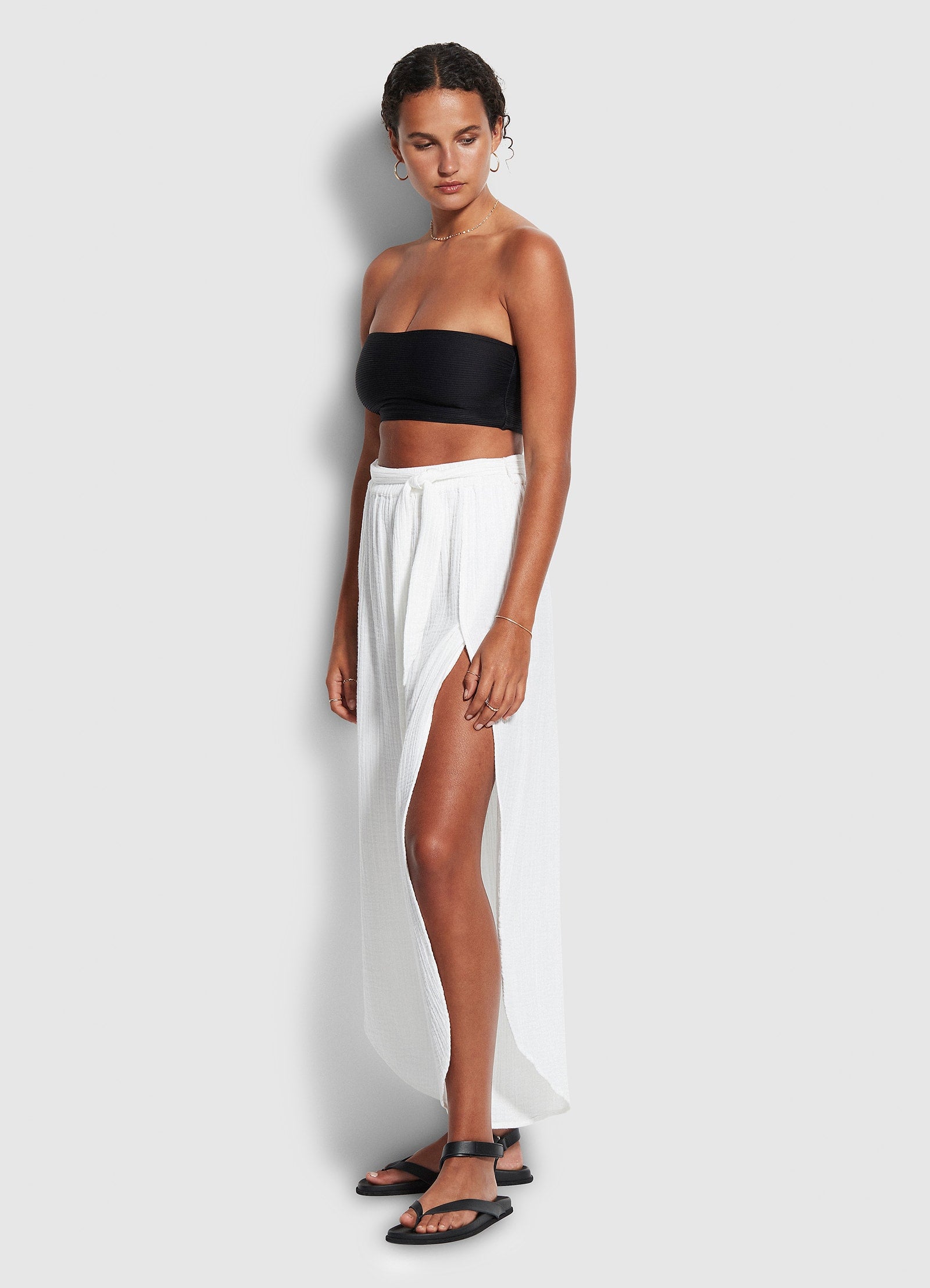 Castaway Beach Pant  - Natural - Natural view 3