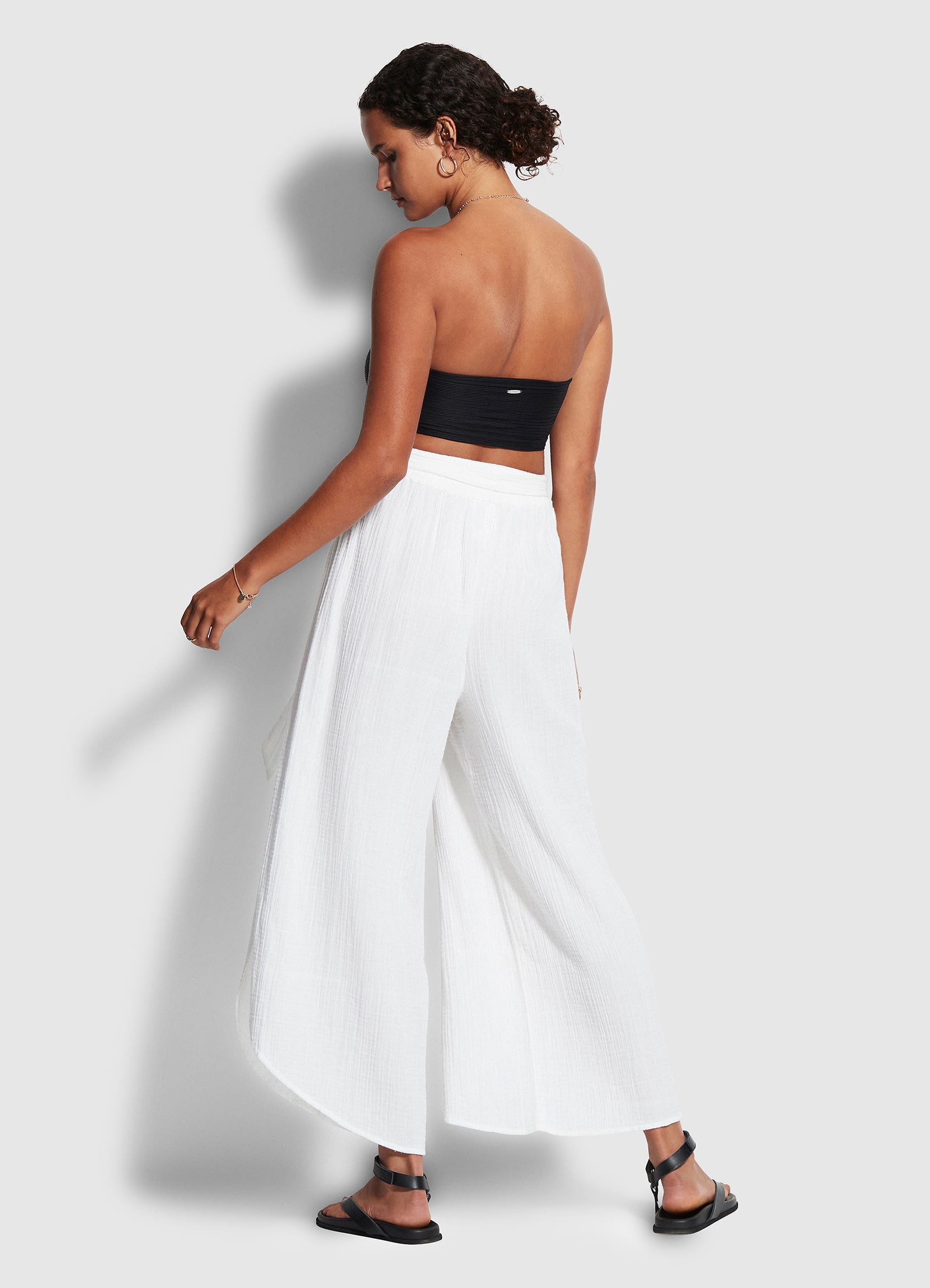 Castaway Beach Pant  - Natural - Natural view 4