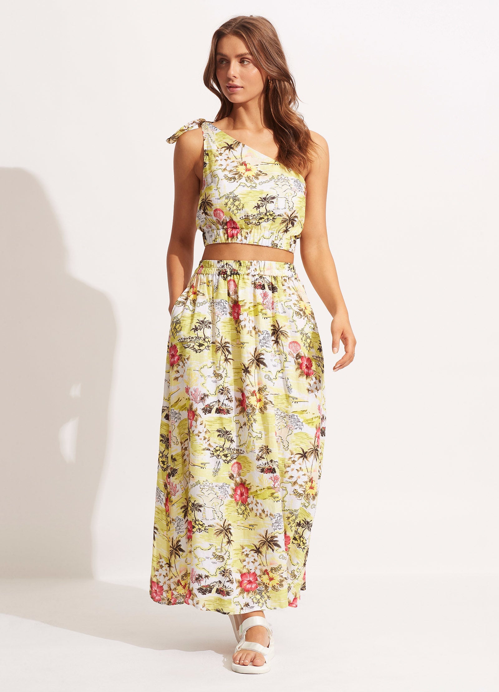 Coast To Coast Skirt - Wild Lime - Wild Lime