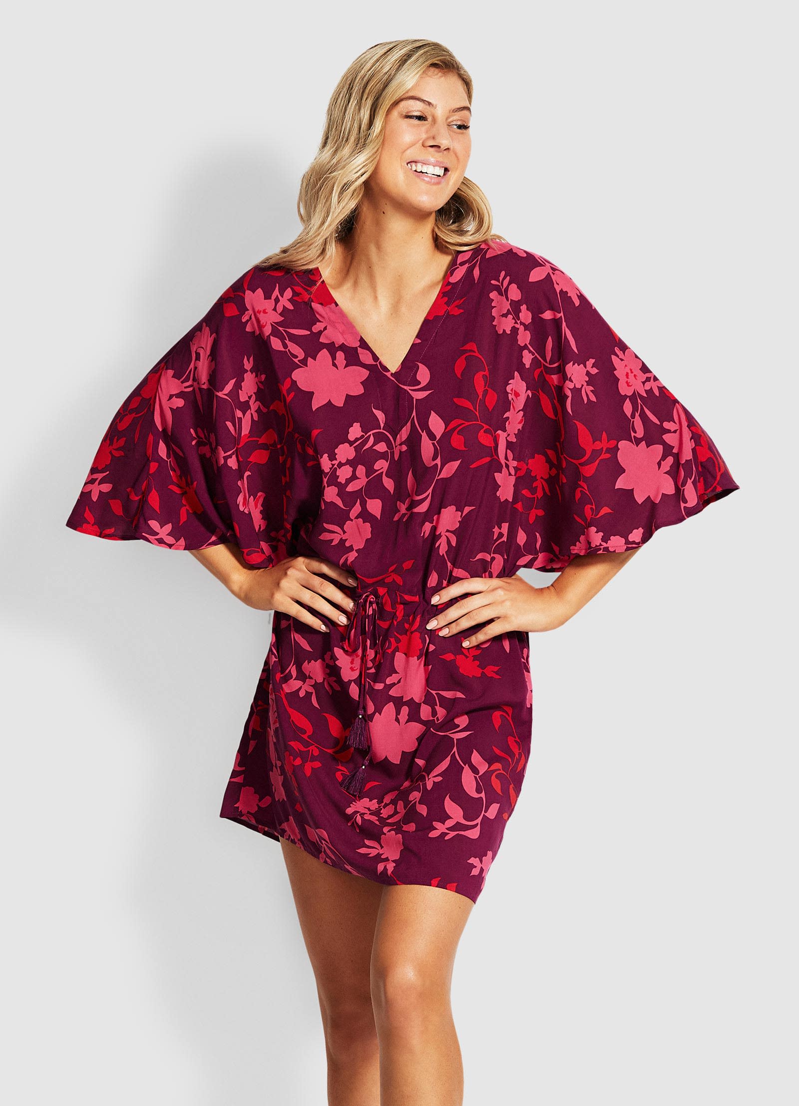 Florence Kaftan - Boysenberry - Boysenberry