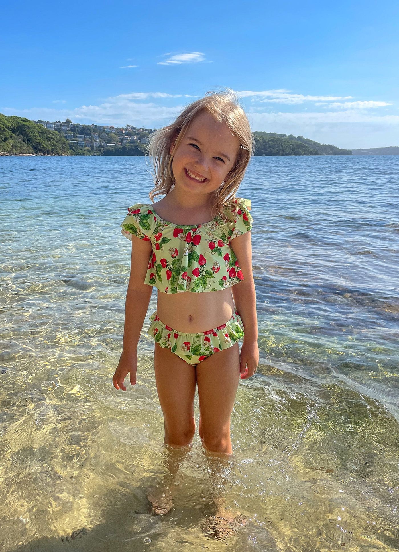 Girls Fluted Bikini - Sundae - Sundae
