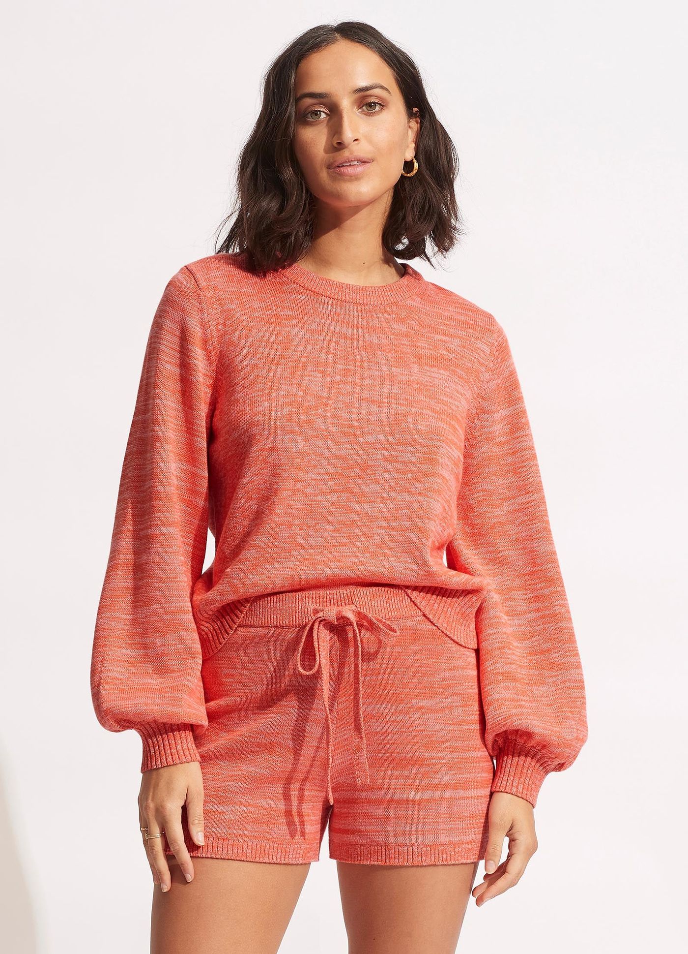 Maple Knit Jumper - Chintz Pink - Chintz Pink