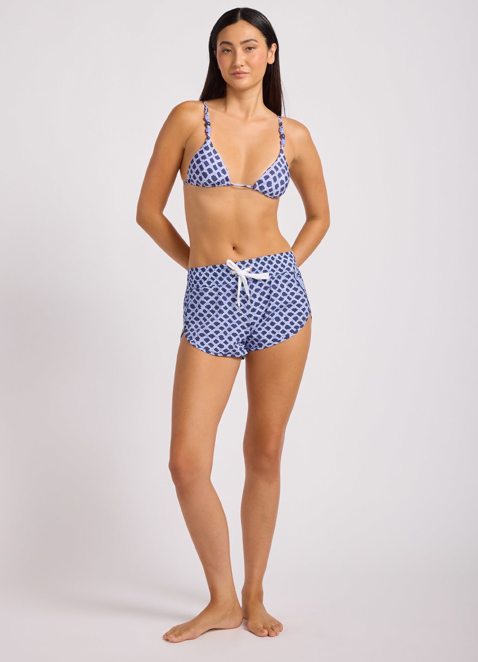 Marseille Boardshort - Blue Indigo view 1