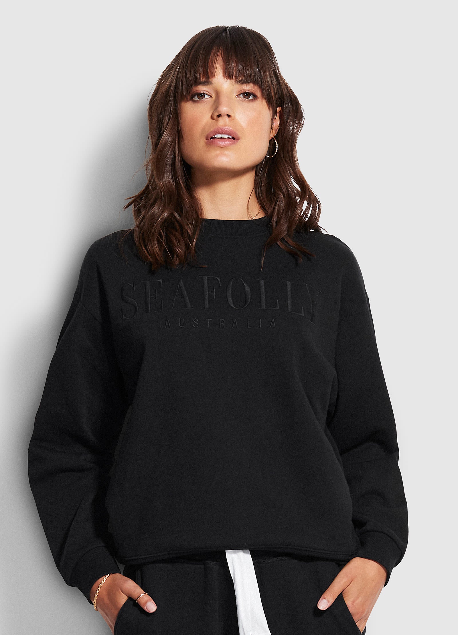 Originals Crew Sweat - Black - Black
