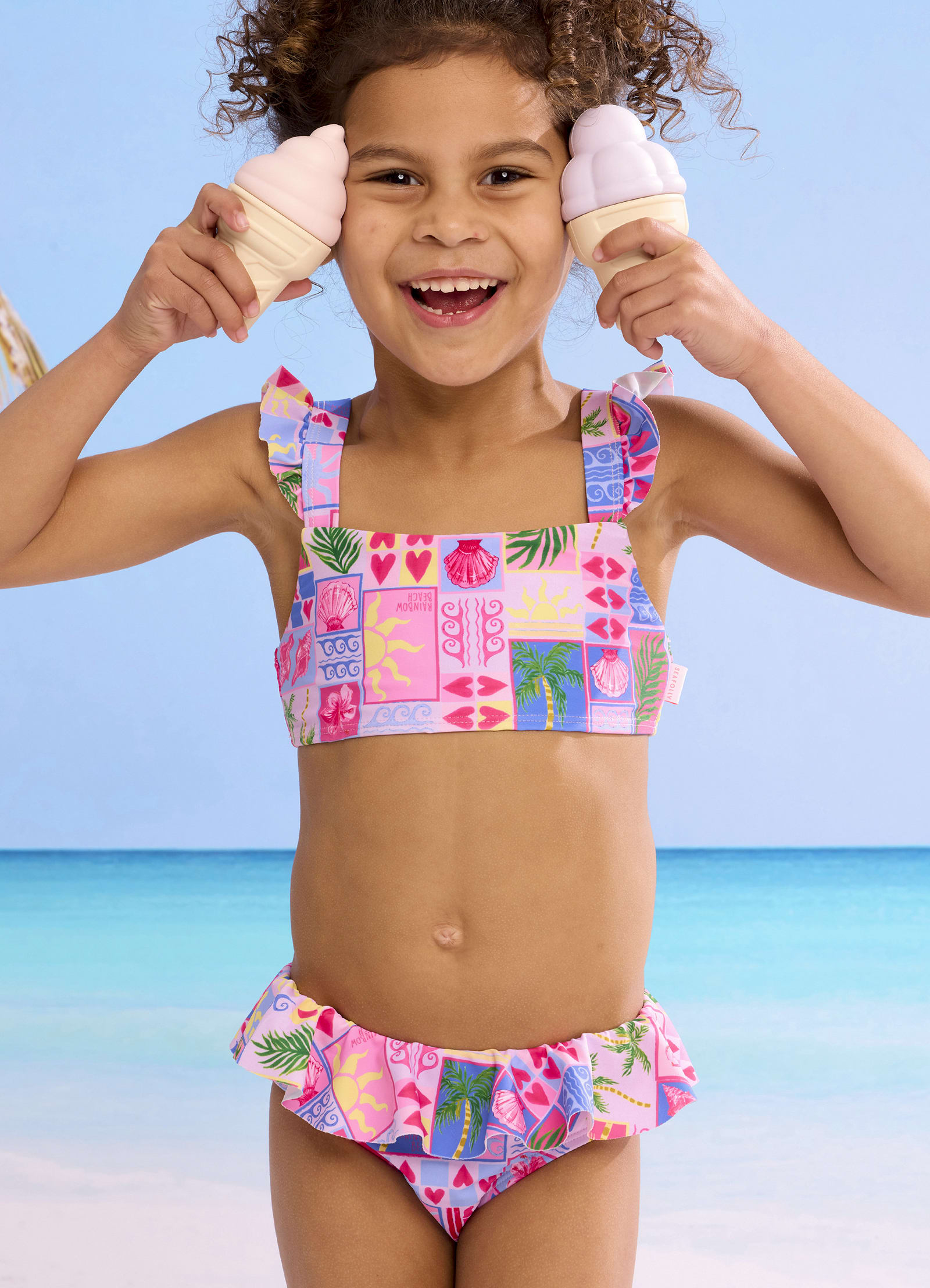 Rainbow Beach Frill Bikini - Rainbow Beach - Rainbow Beach