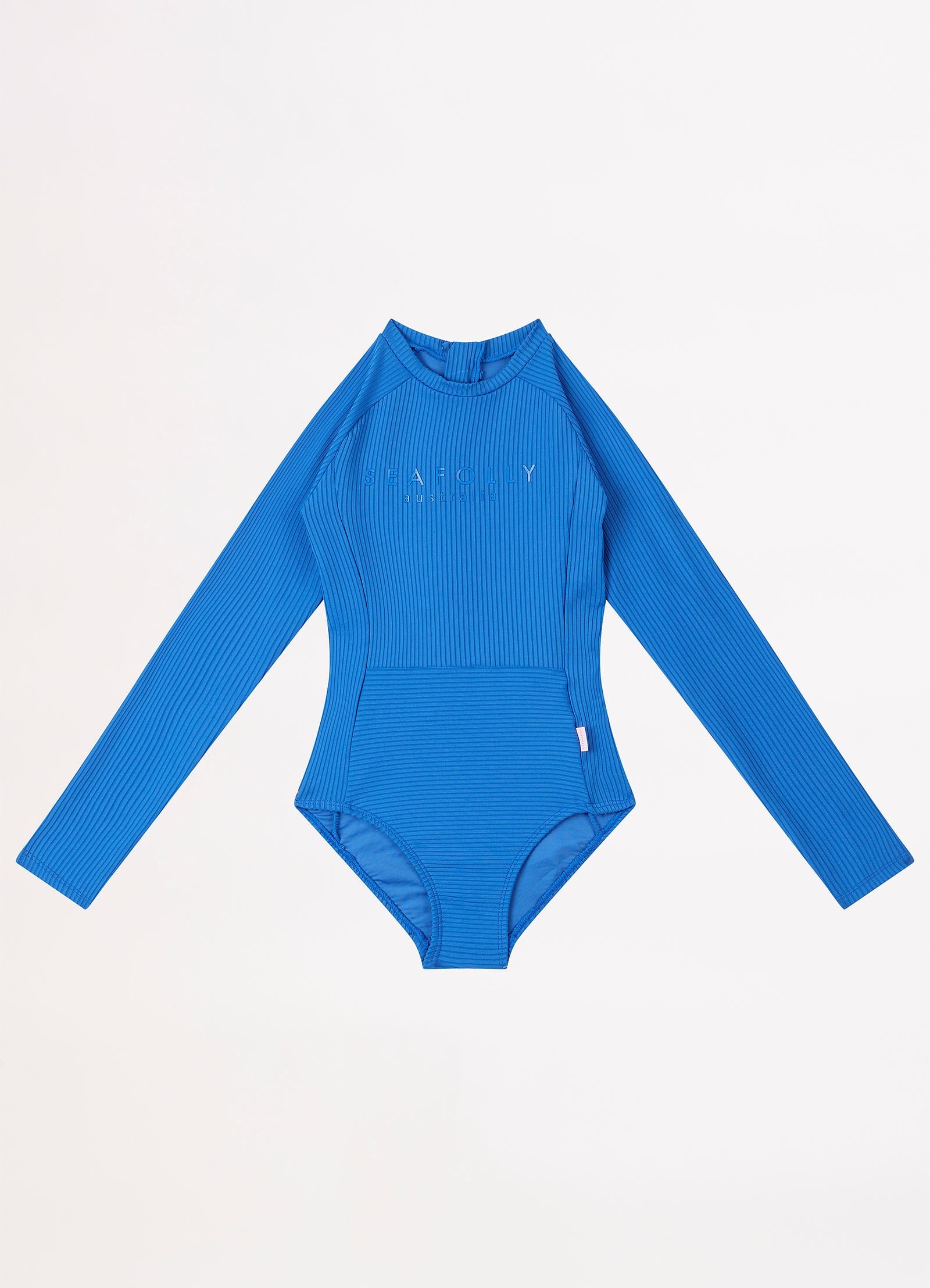 Summer Essential Girls Panelled Paddlesuit - Royal - Royal