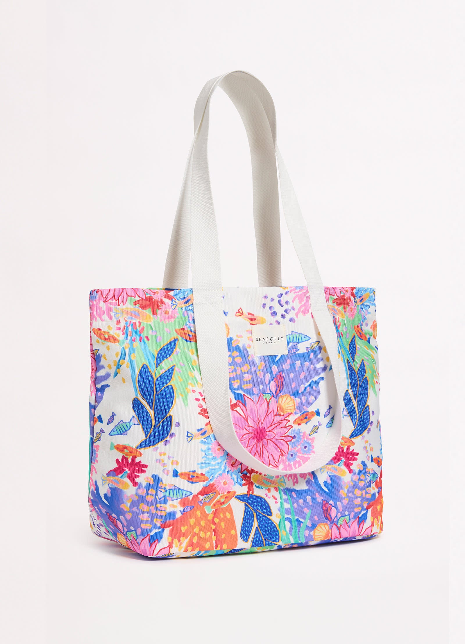 Under The Sea Tote Bag - White - White