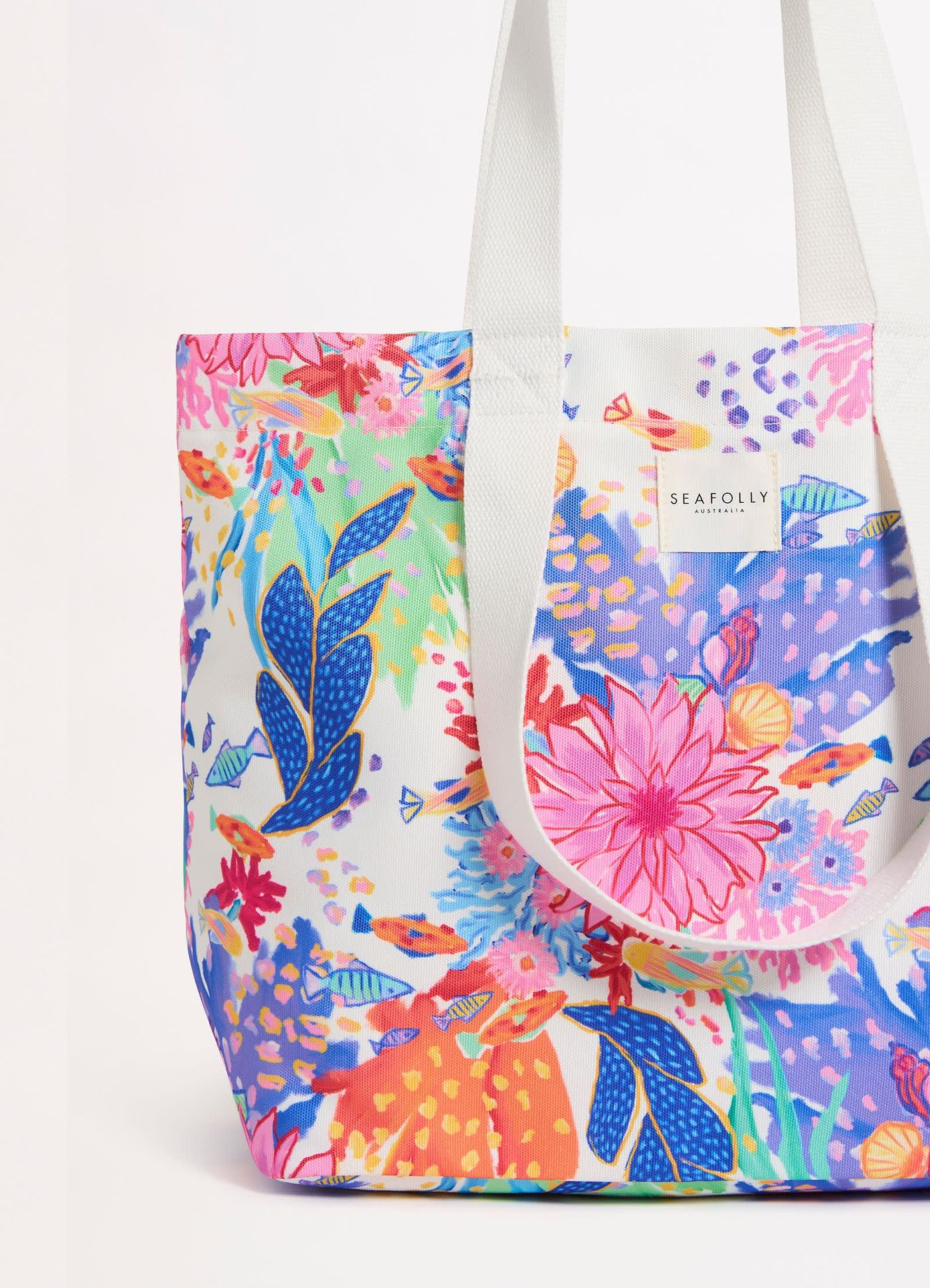 Under The Sea Tote Bag - White - White view 3