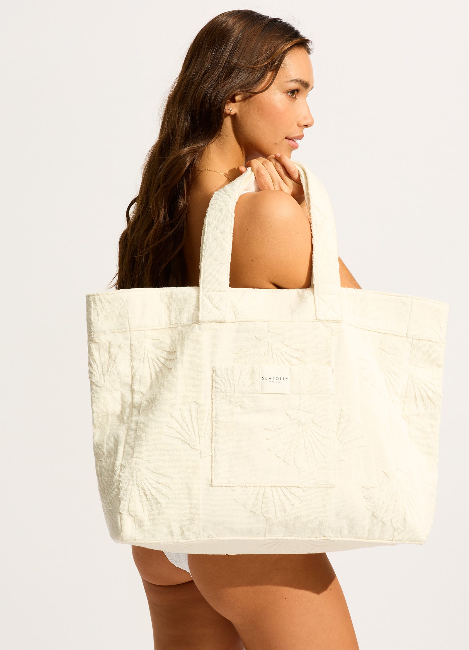 Ahoy Tote Bag - Ecru - Ecru