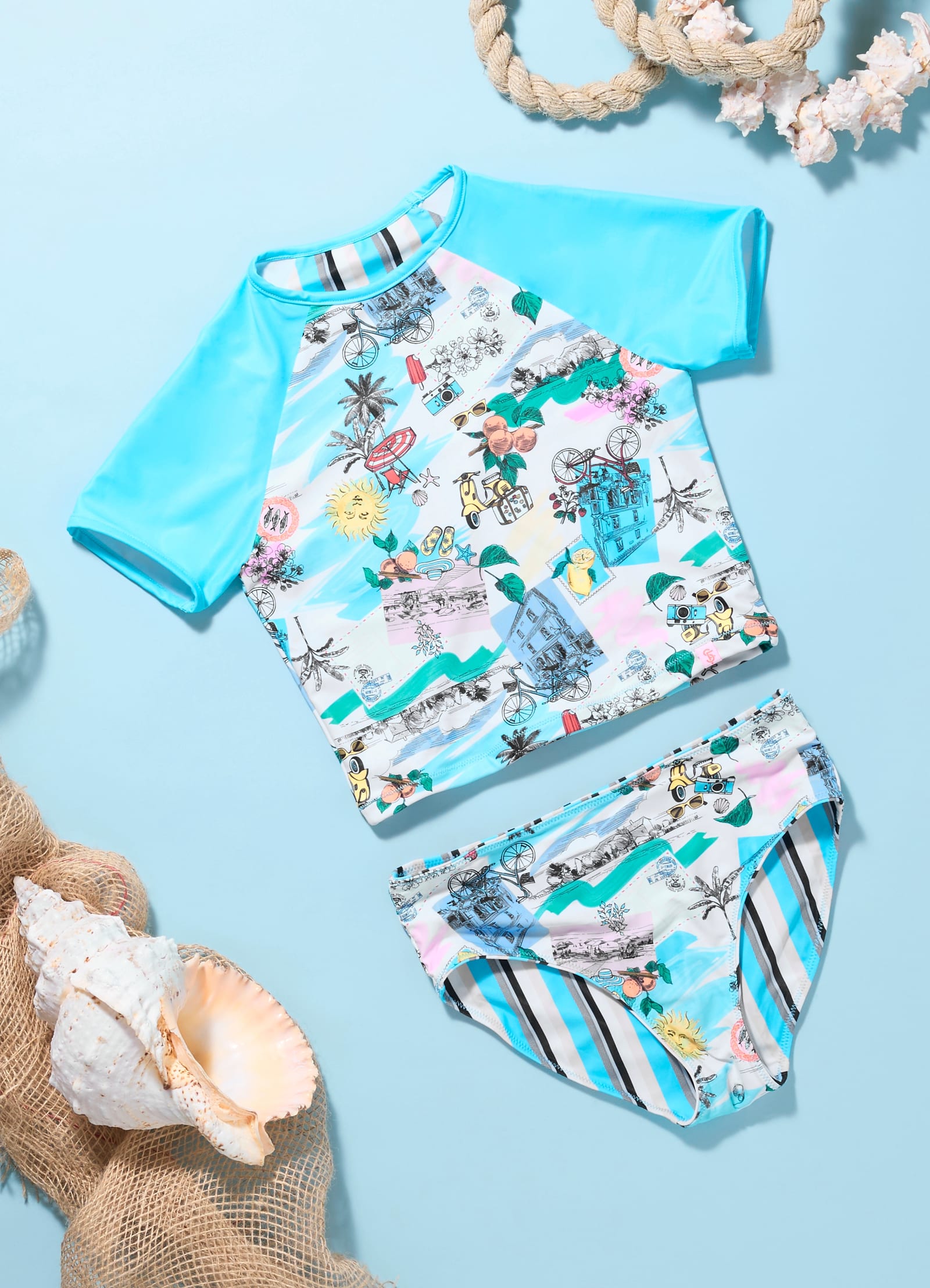 Amalfi Coast Girls Surf Set - Amalfi - Amalfi