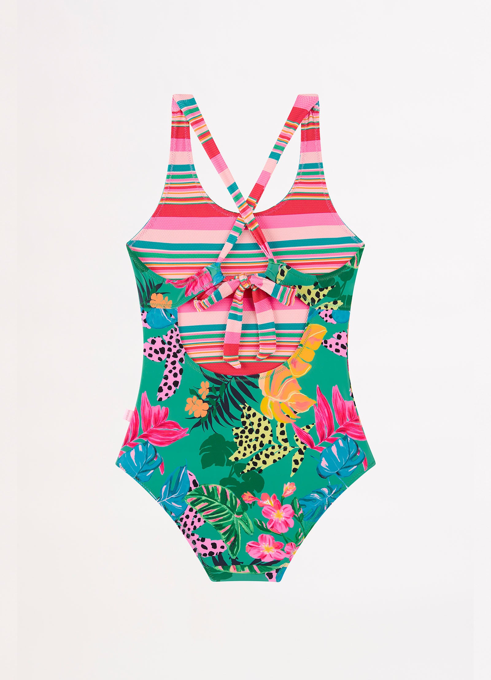 Amazon Girls Reversible One Piece - Green - Green view 4
