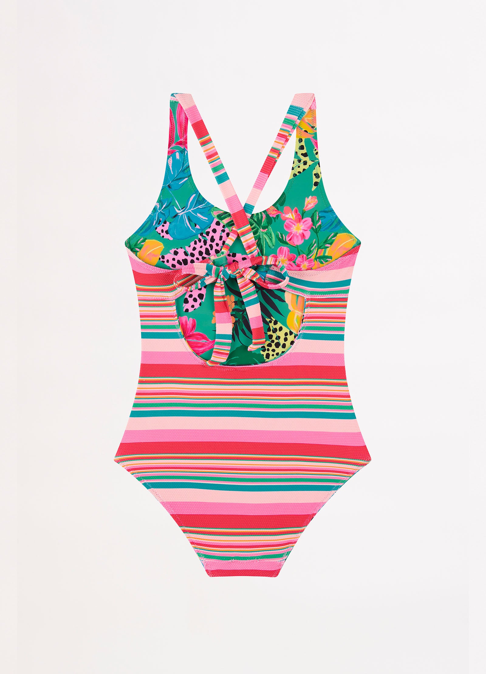 Amazon Girls Reversible One Piece - Green - Green view 6