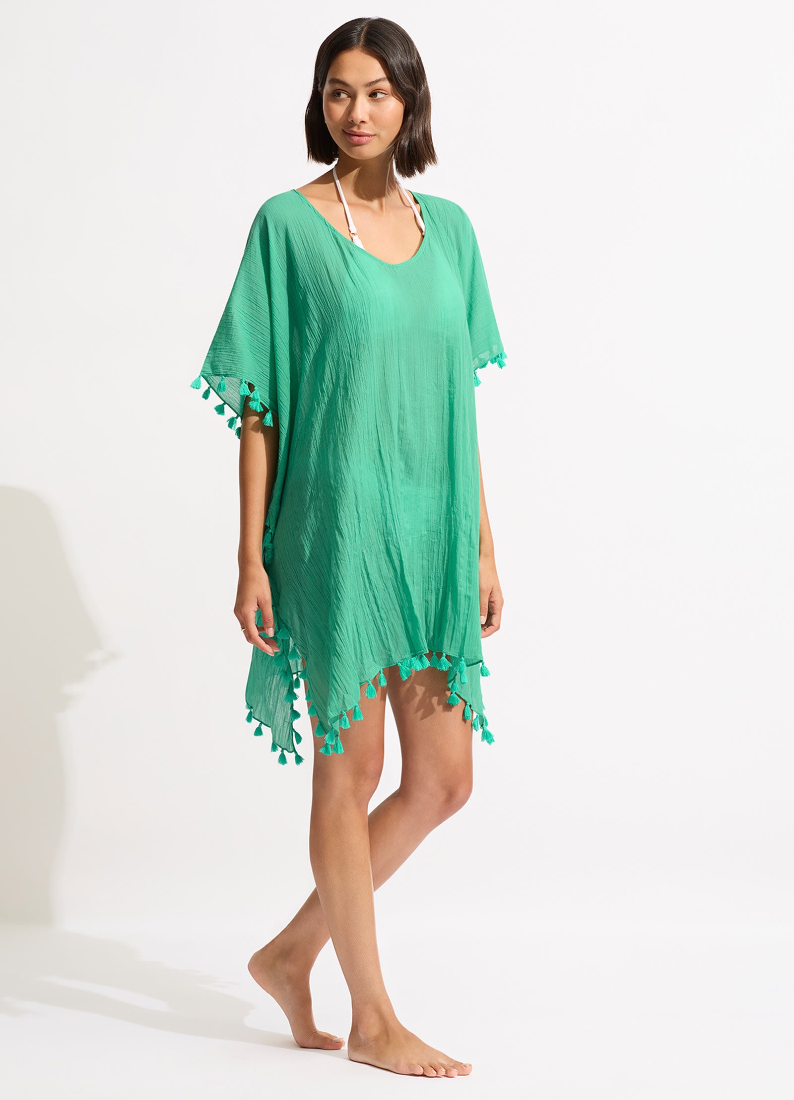 Amnesia Kaftan - Jade - Jade view 2