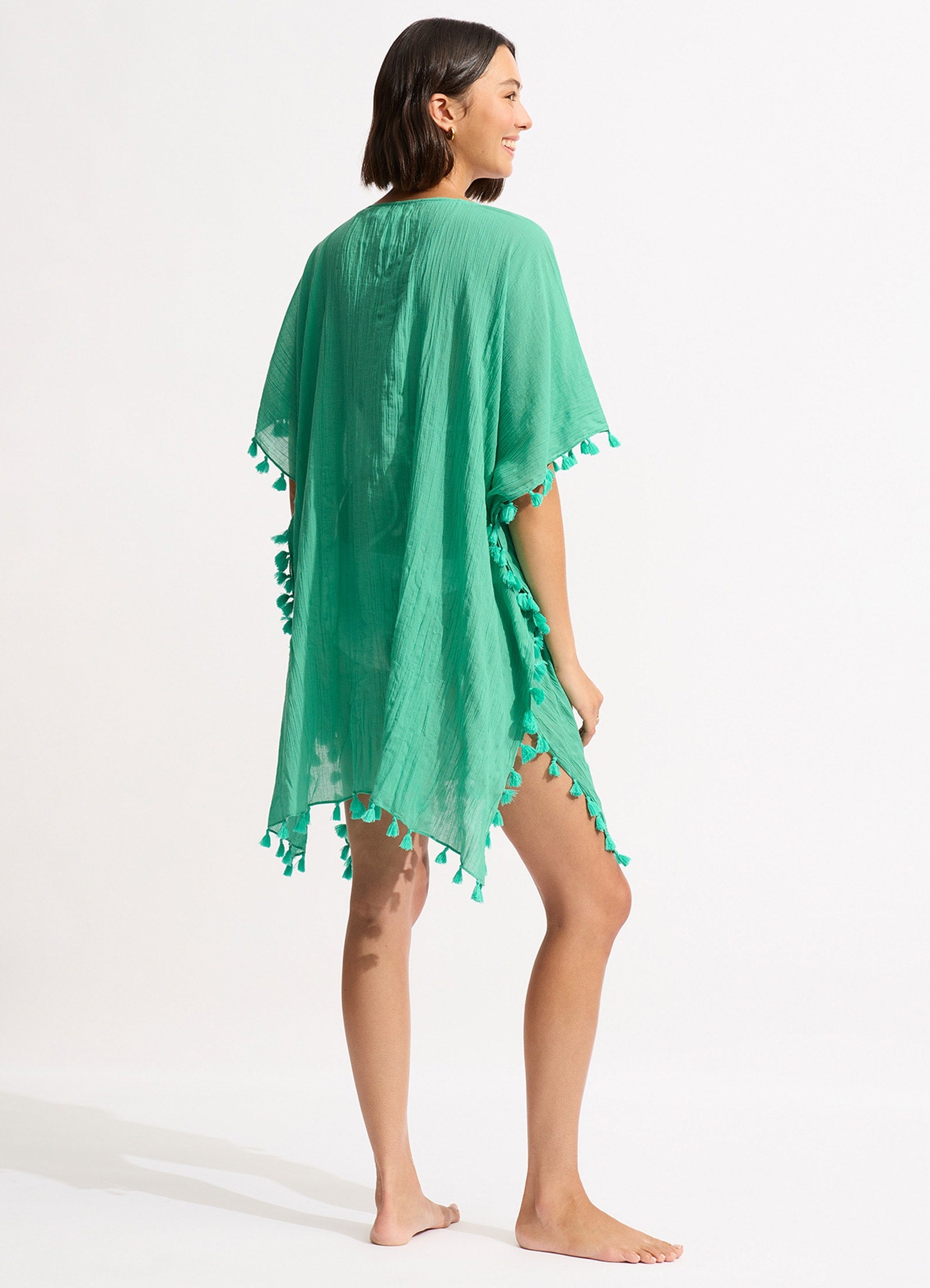 Amnesia Kaftan - Jade - Jade view 3