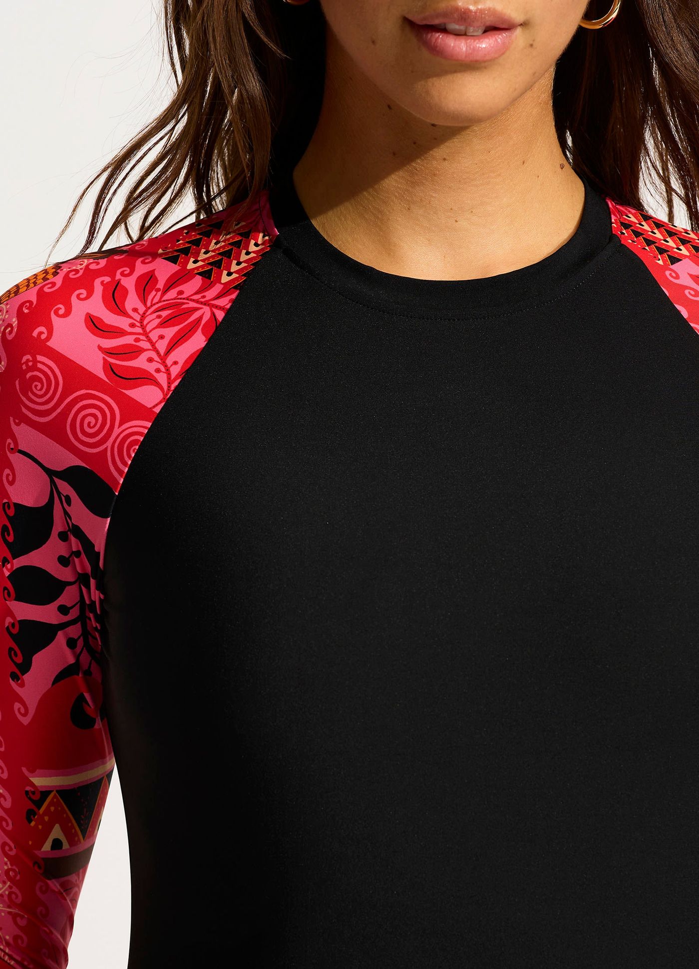 Atlantis Long Sleeve Rashvest - Paradise Pink - Paradise Pink view 5