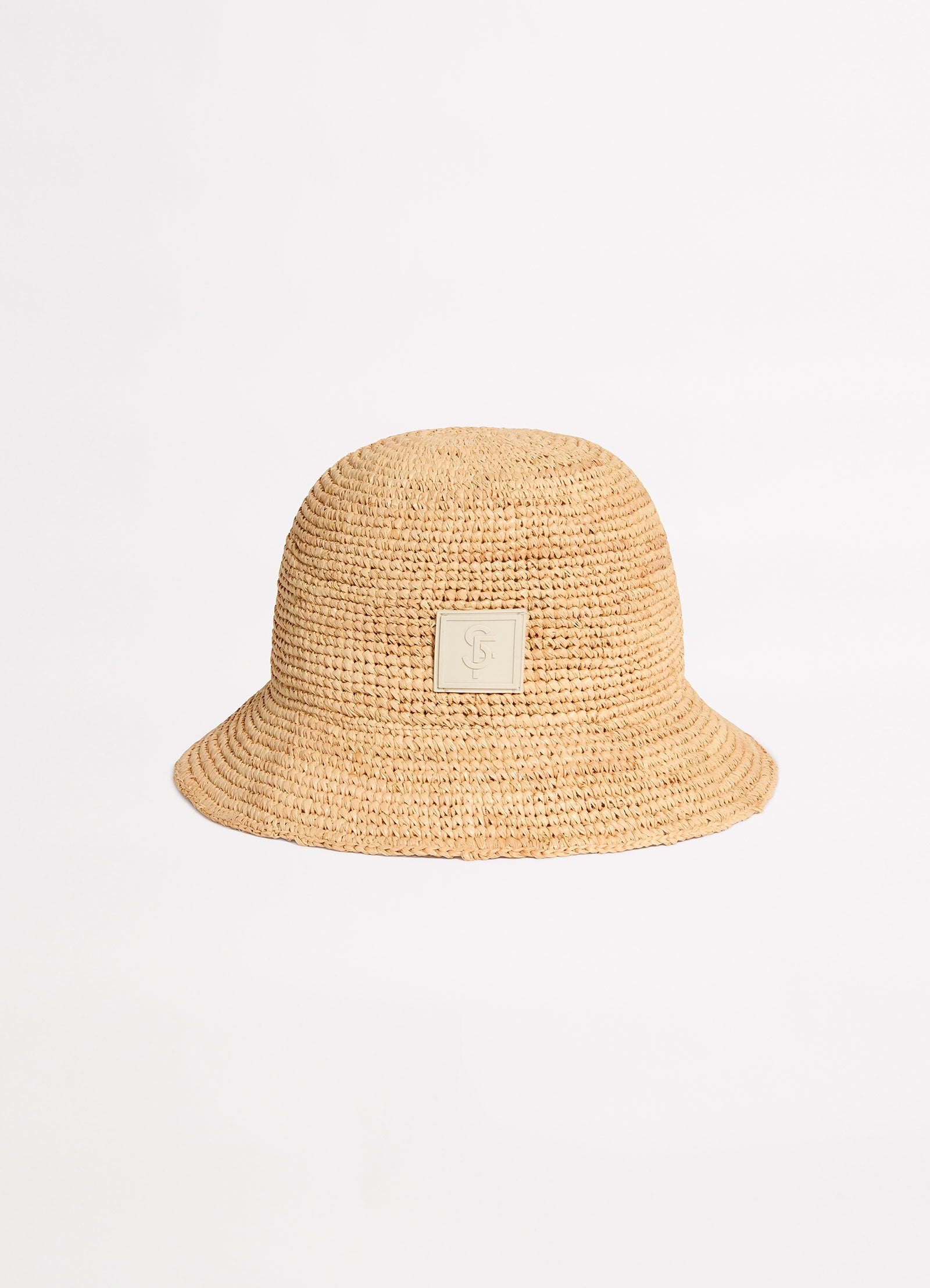 Atlantis Raffia Cloche Hat - Natural - Natural view 2