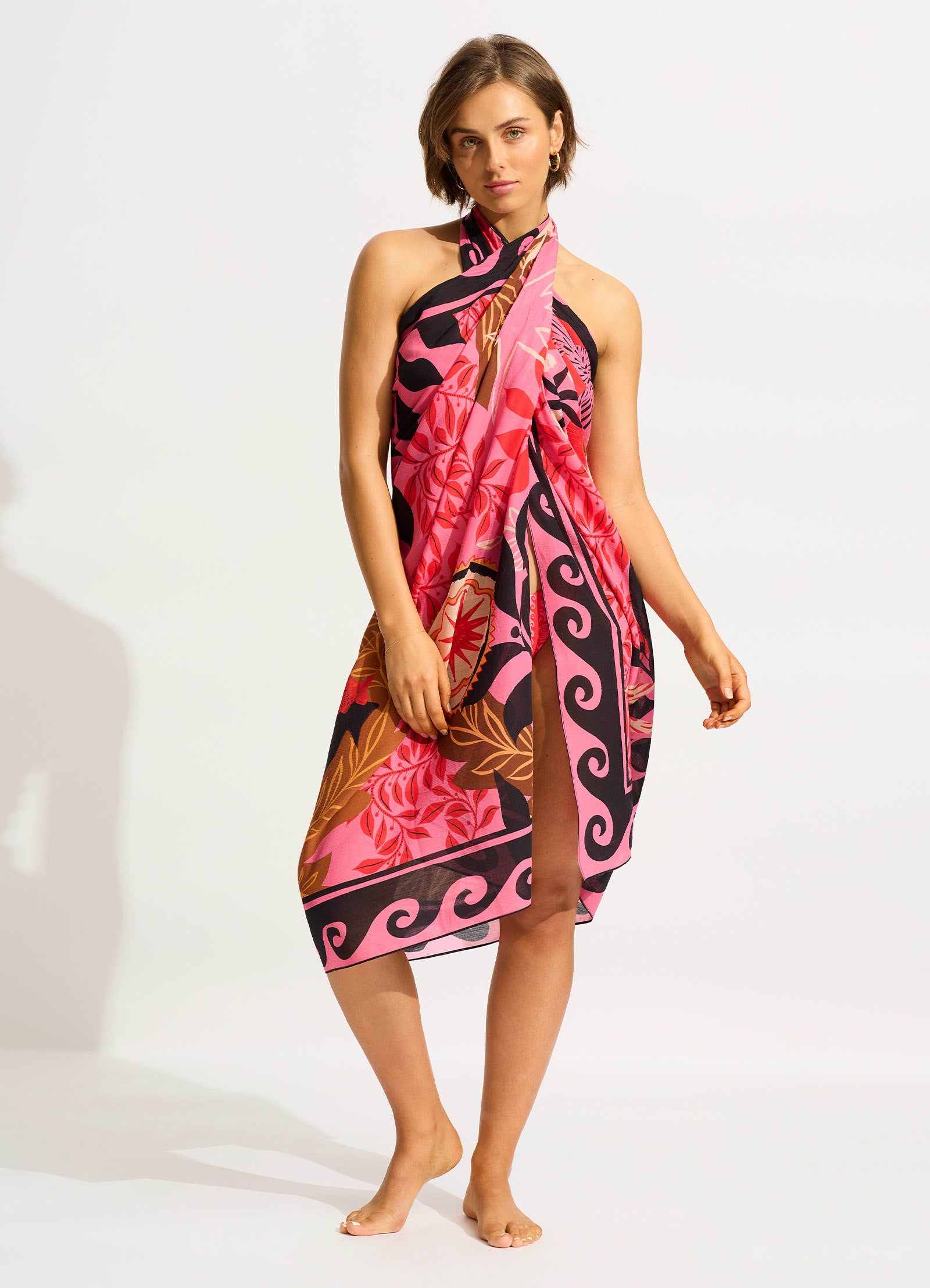 Atlantis Sarong - Paradise Pink - Paradise Pink view 5