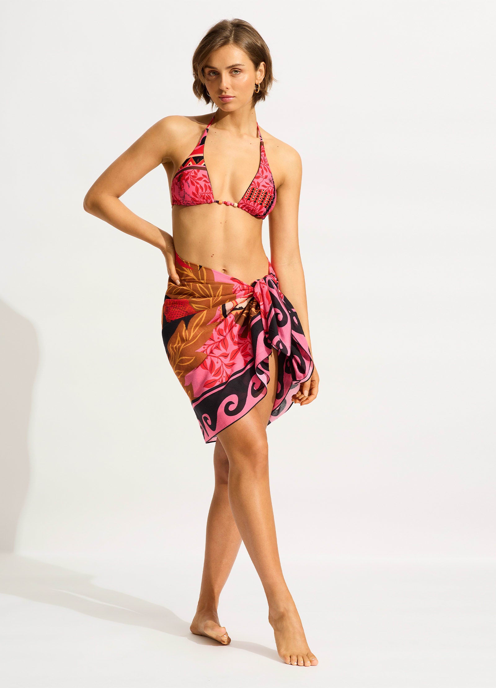 Atlantis Sarong - Paradise Pink - Paradise Pink view 6