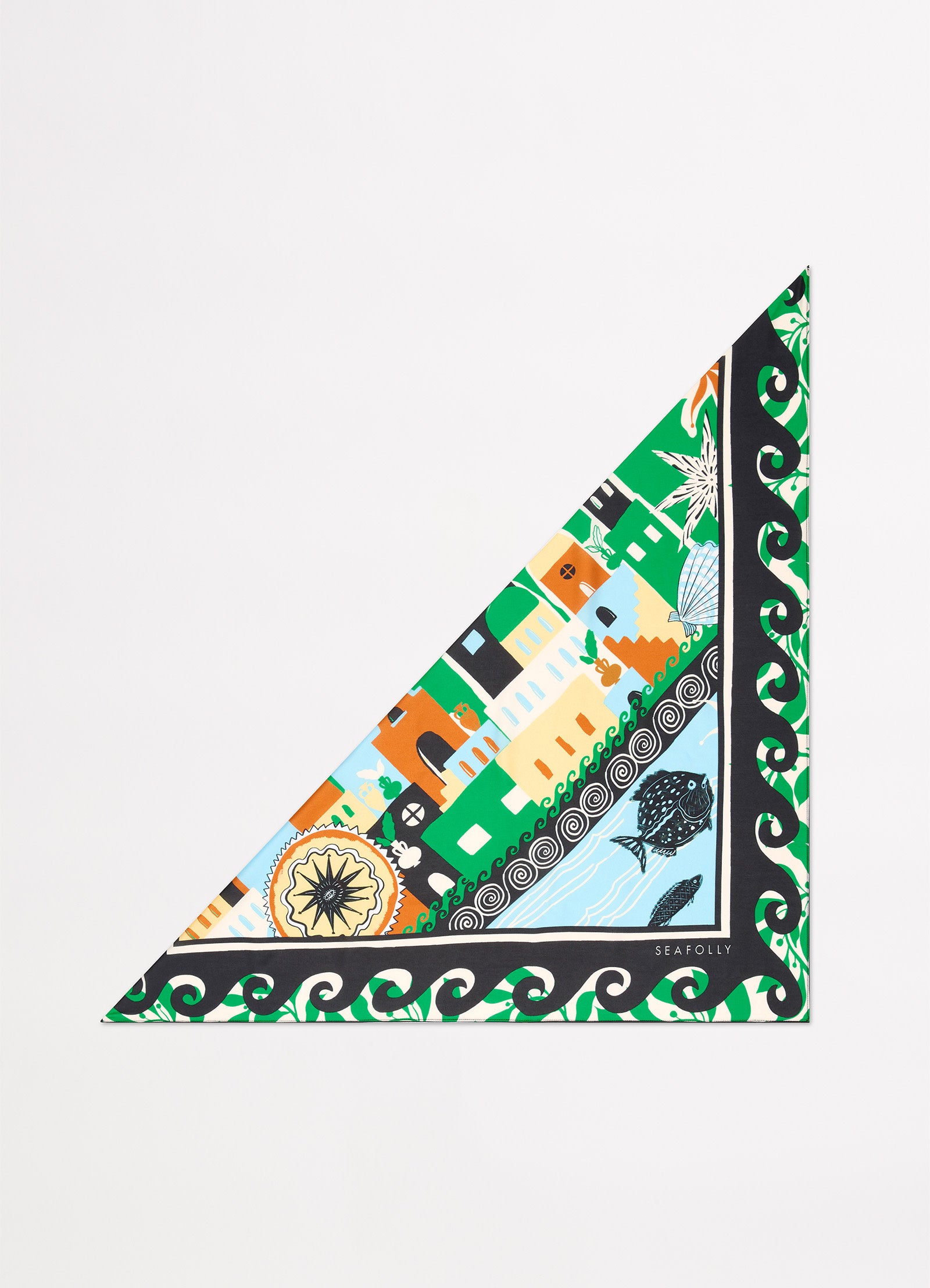 Atlantis Scarf - Ecru - Ecru view 4