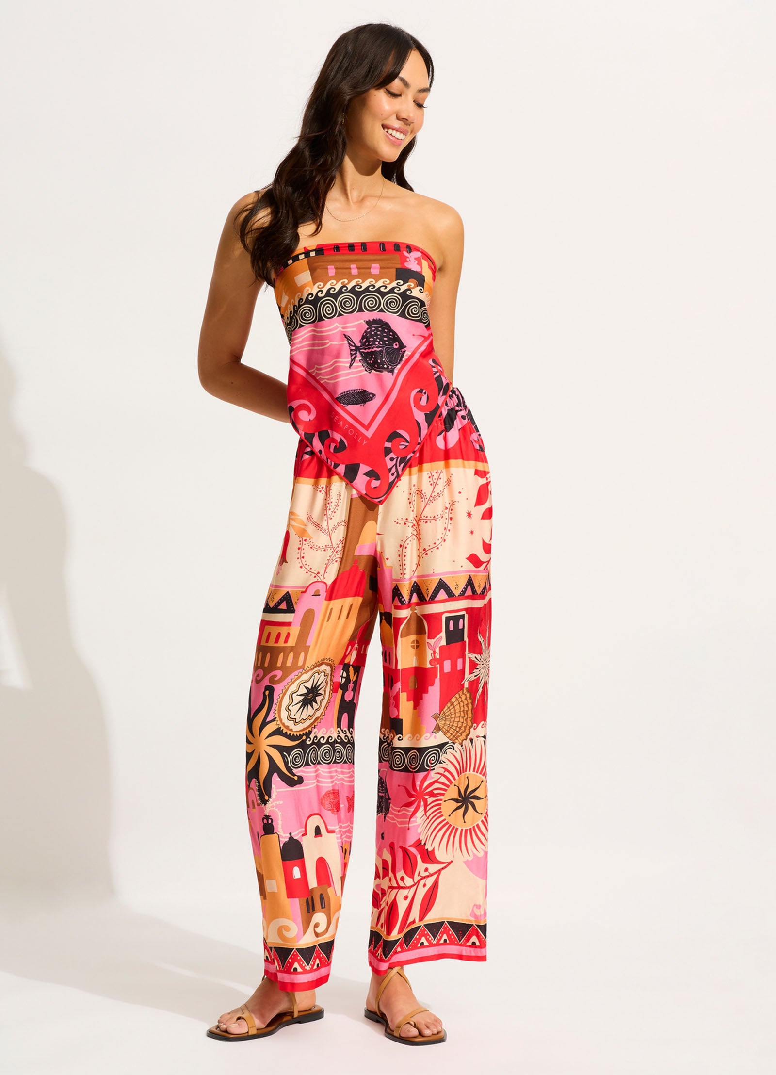 Atlantis Scarf - Paradise Pink - Paradise Pink view 2