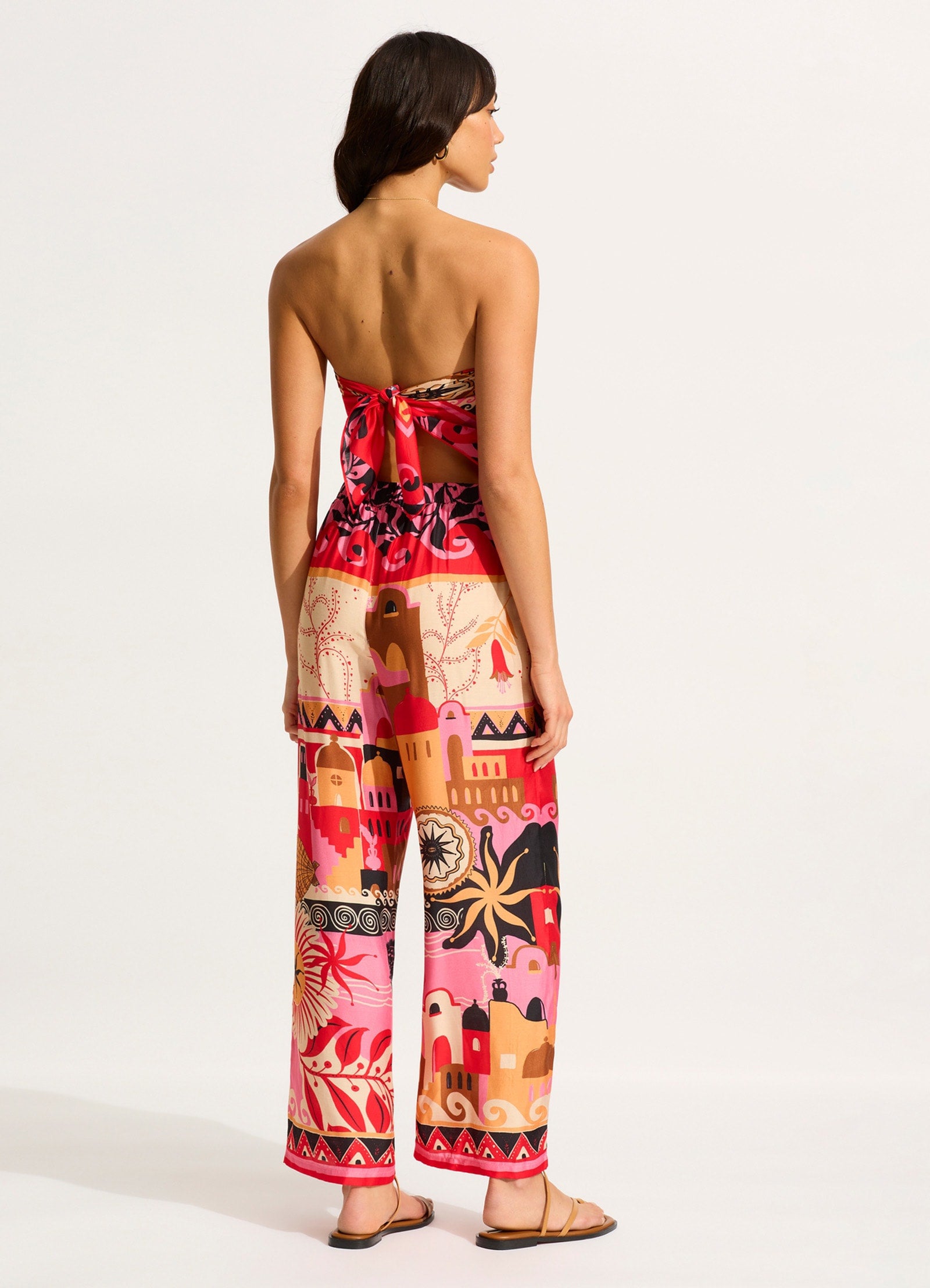 Atlantis Wide Leg Pant - Paradise Pink - Paradise Pink view 4