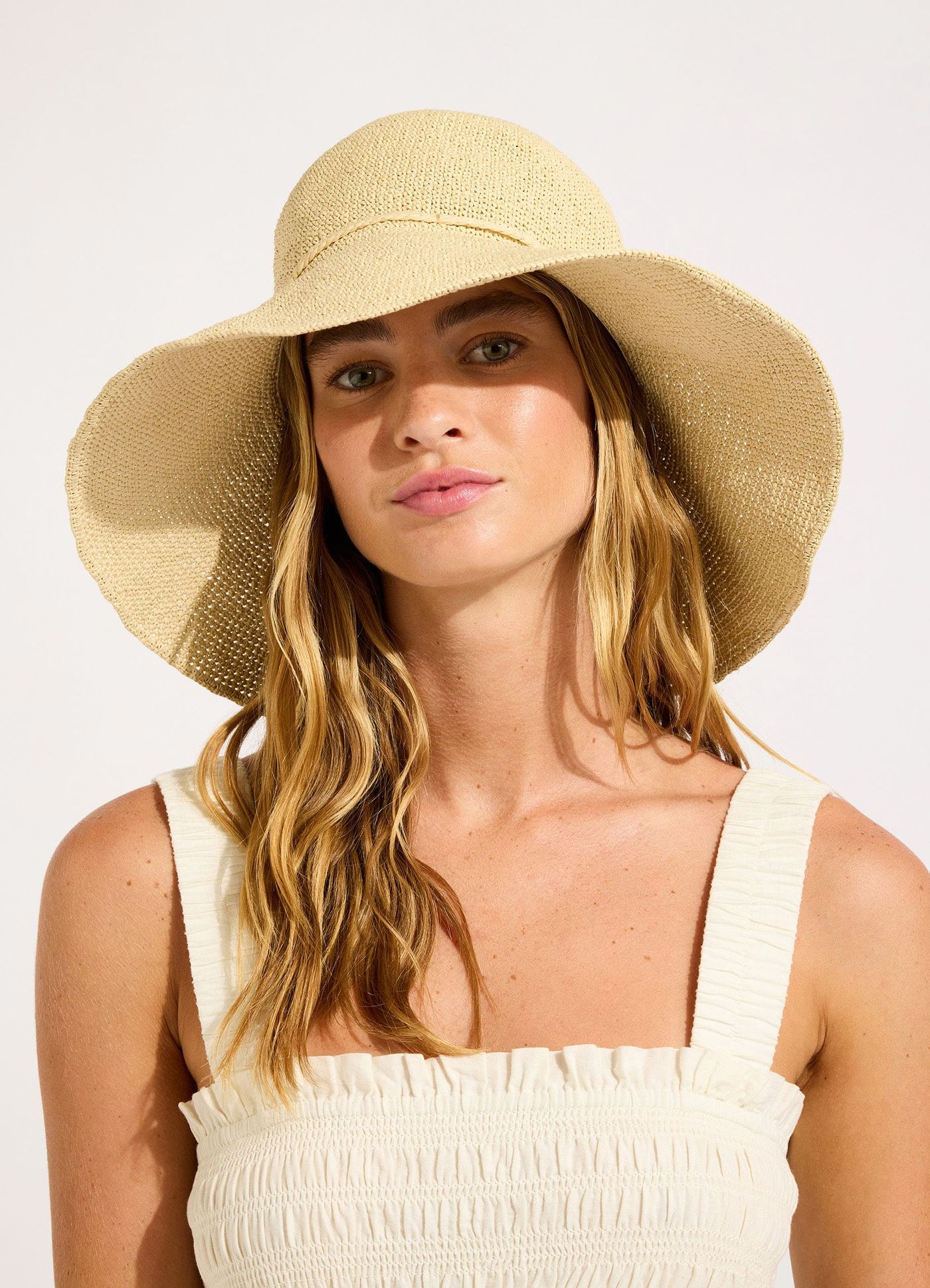 Aurora Packable Hat - Natural