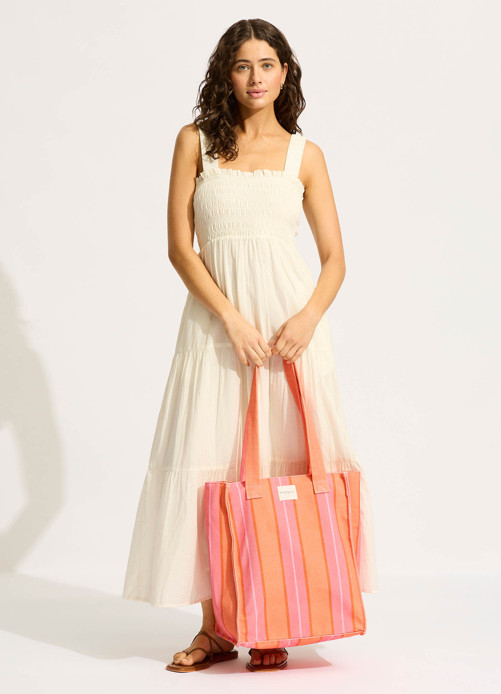 Aurora Tote Bag - Peach - Peach view 5
