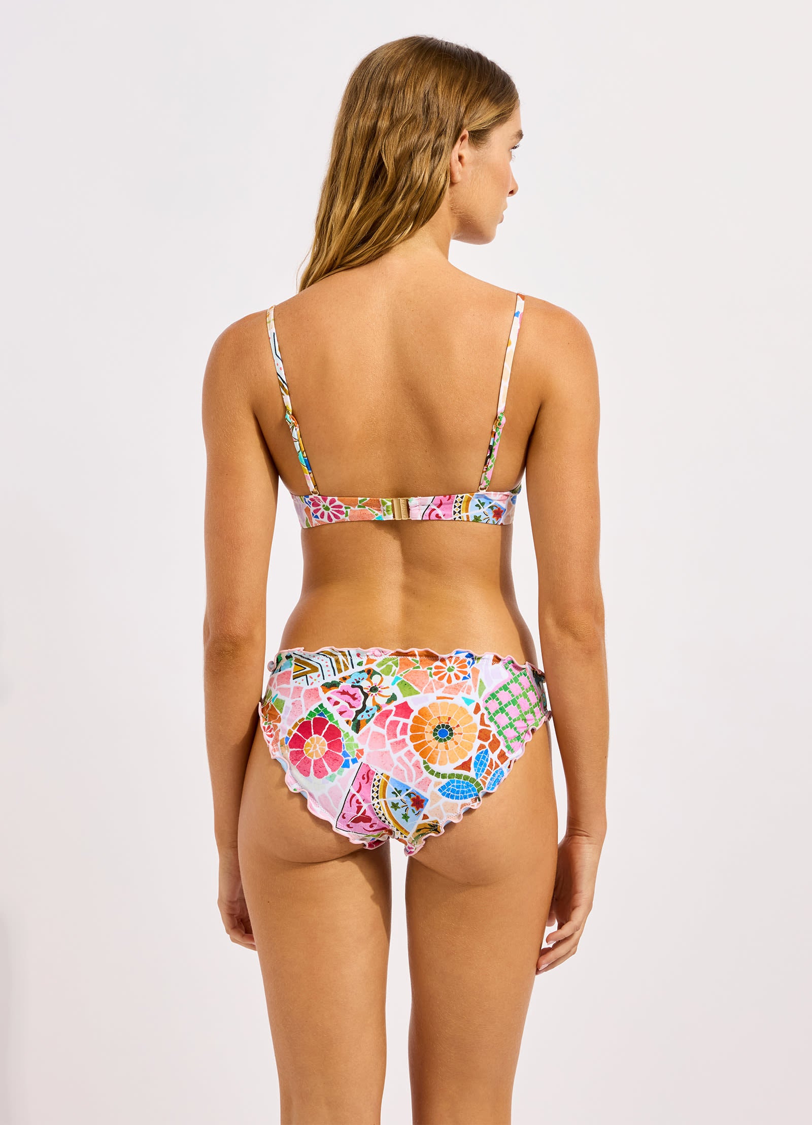Beach Boheme Hipster Bikini Bottom - Parfait Pink view 4