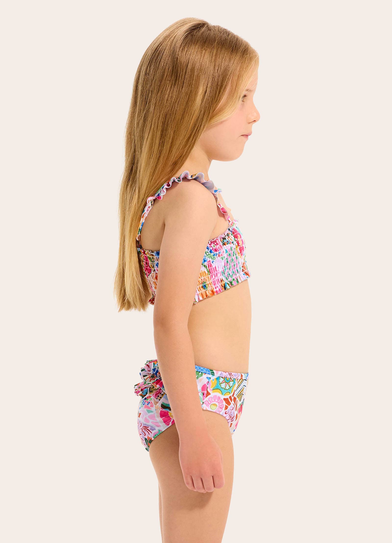 Beach Boheme Shirred Bikini Set - Beach Boheme view 4