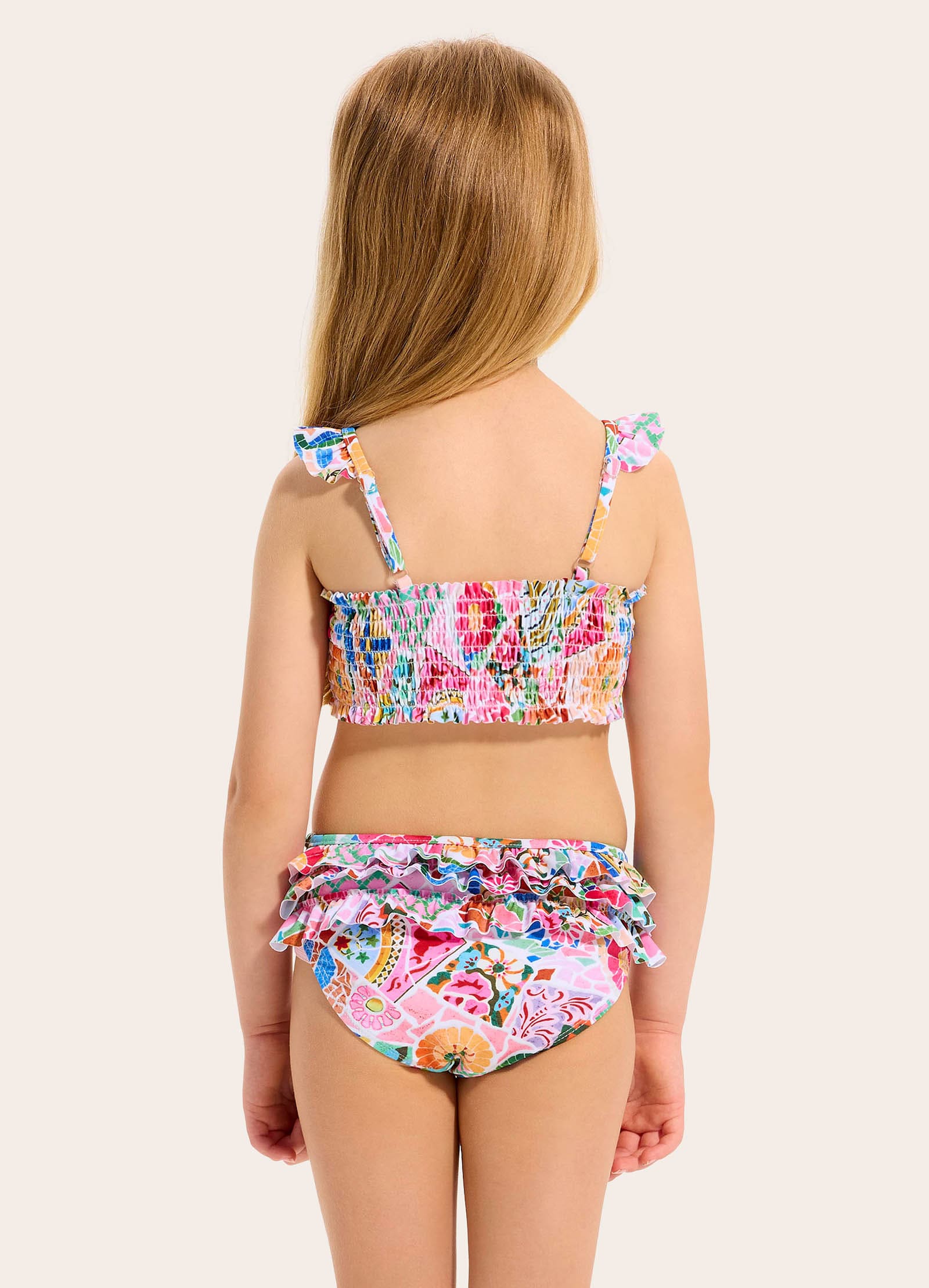 Beach Boheme Shirred Bikini Set - Beach Boheme view 5