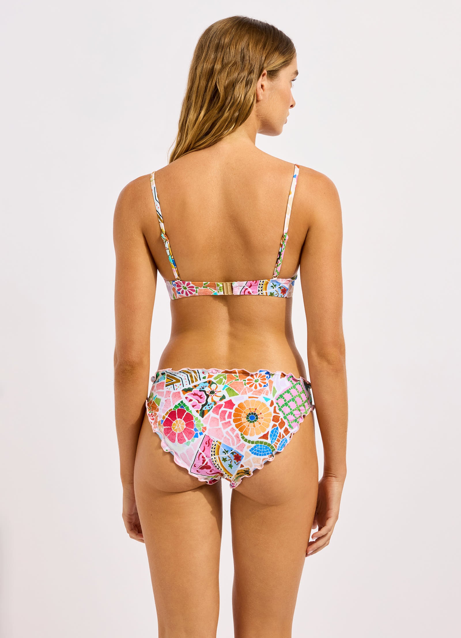 Beach Boheme Underwire Bikini Top - Parfait Pink view 4