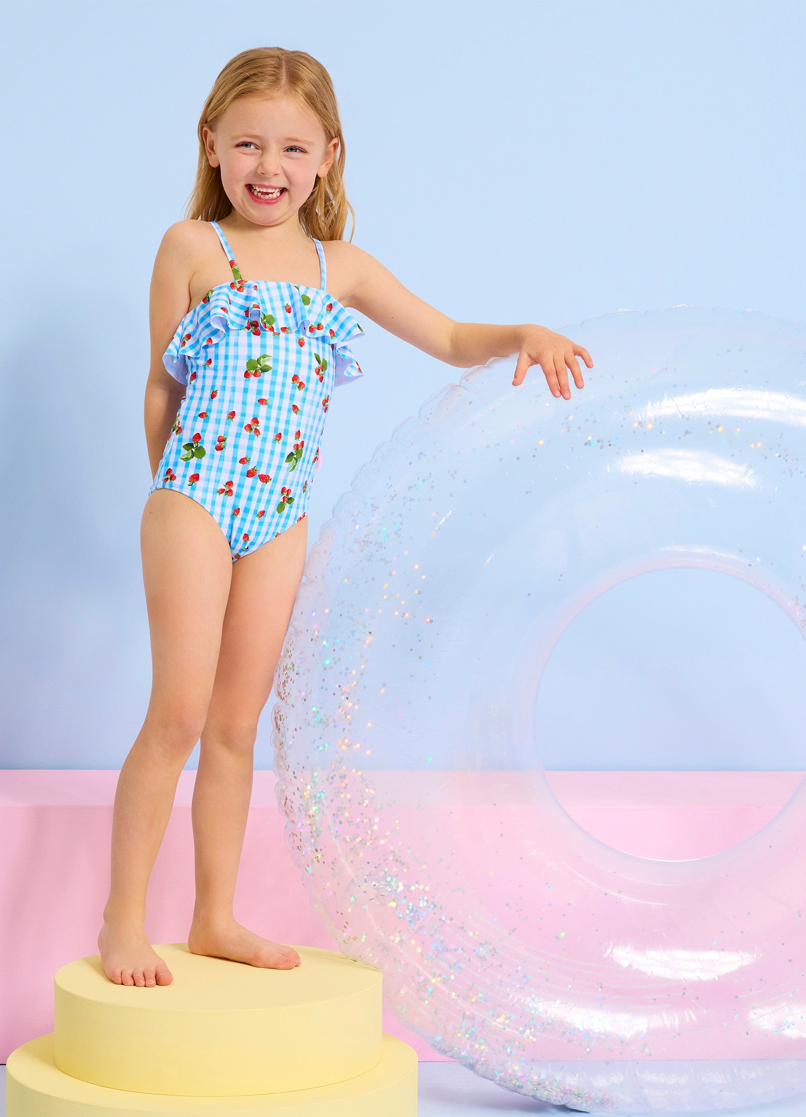 Beach Picnic One Piece Swimsuit - Beach Picnic