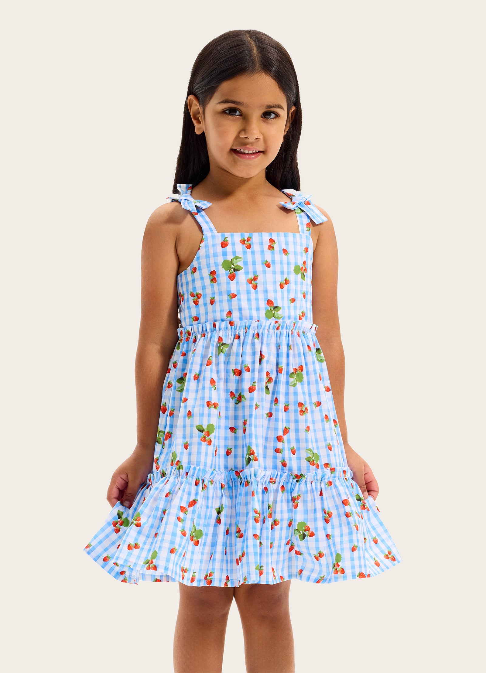 Beach Picnic Tiered Dress - Beach Picnic view 2