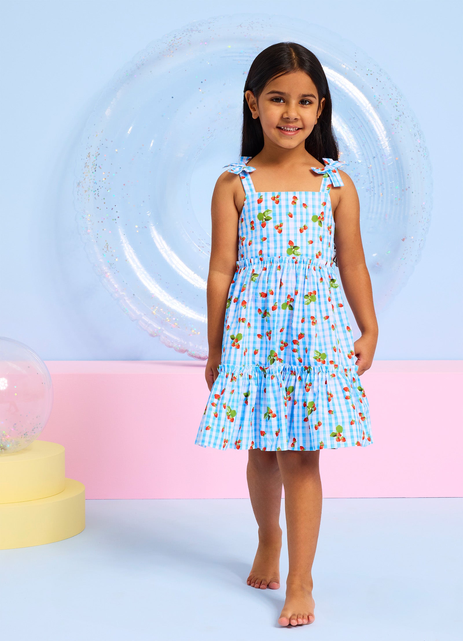 Beach Picnic Tiered Dress - Beach Picnic view 7