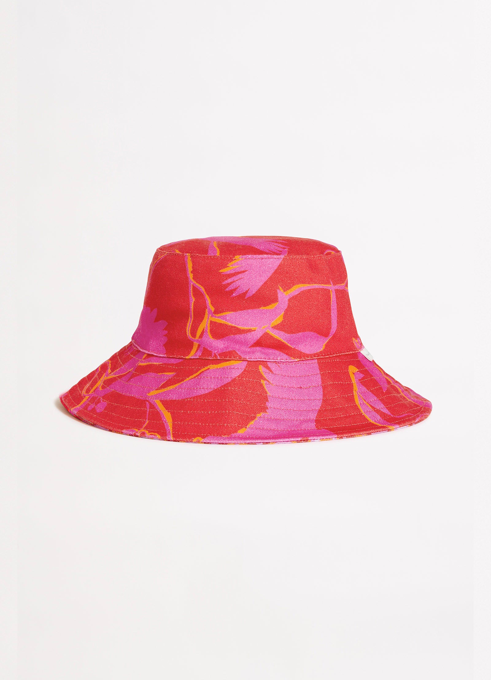 Birds Of Paradise Bucket Hat - Chilli Red - Chilli Red view 3