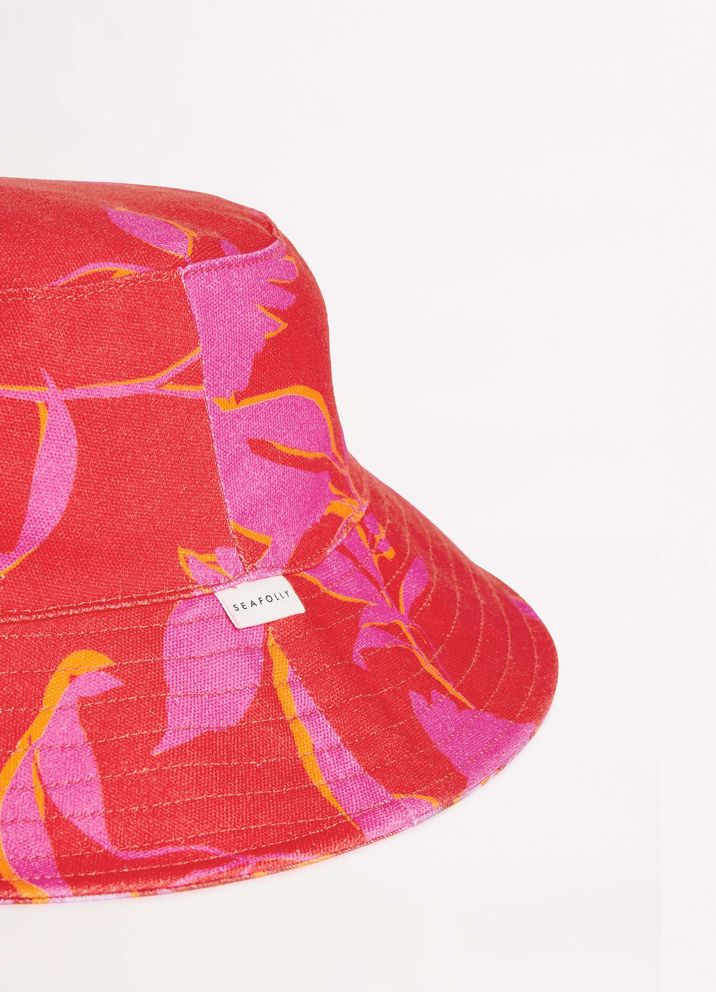Birds Of Paradise Bucket Hat - Chilli Red - Chilli Red view 4