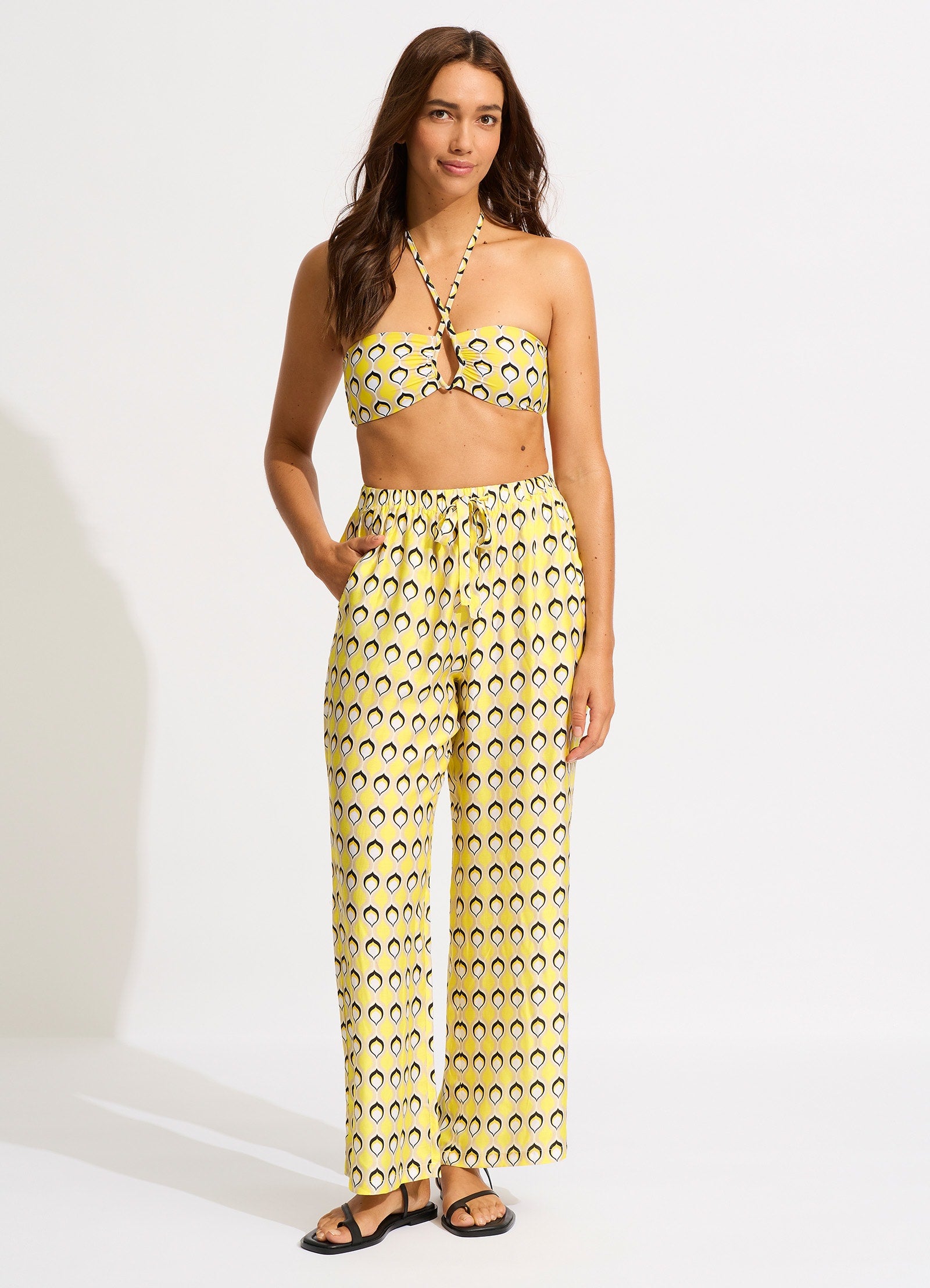 Birds Of Paradise Pant - Citron - Citron