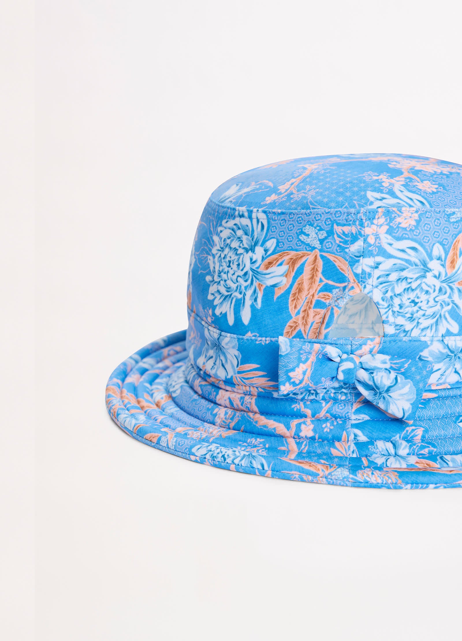 Blue Fuji Girls Bucket Hat - Blue - Blue view 3