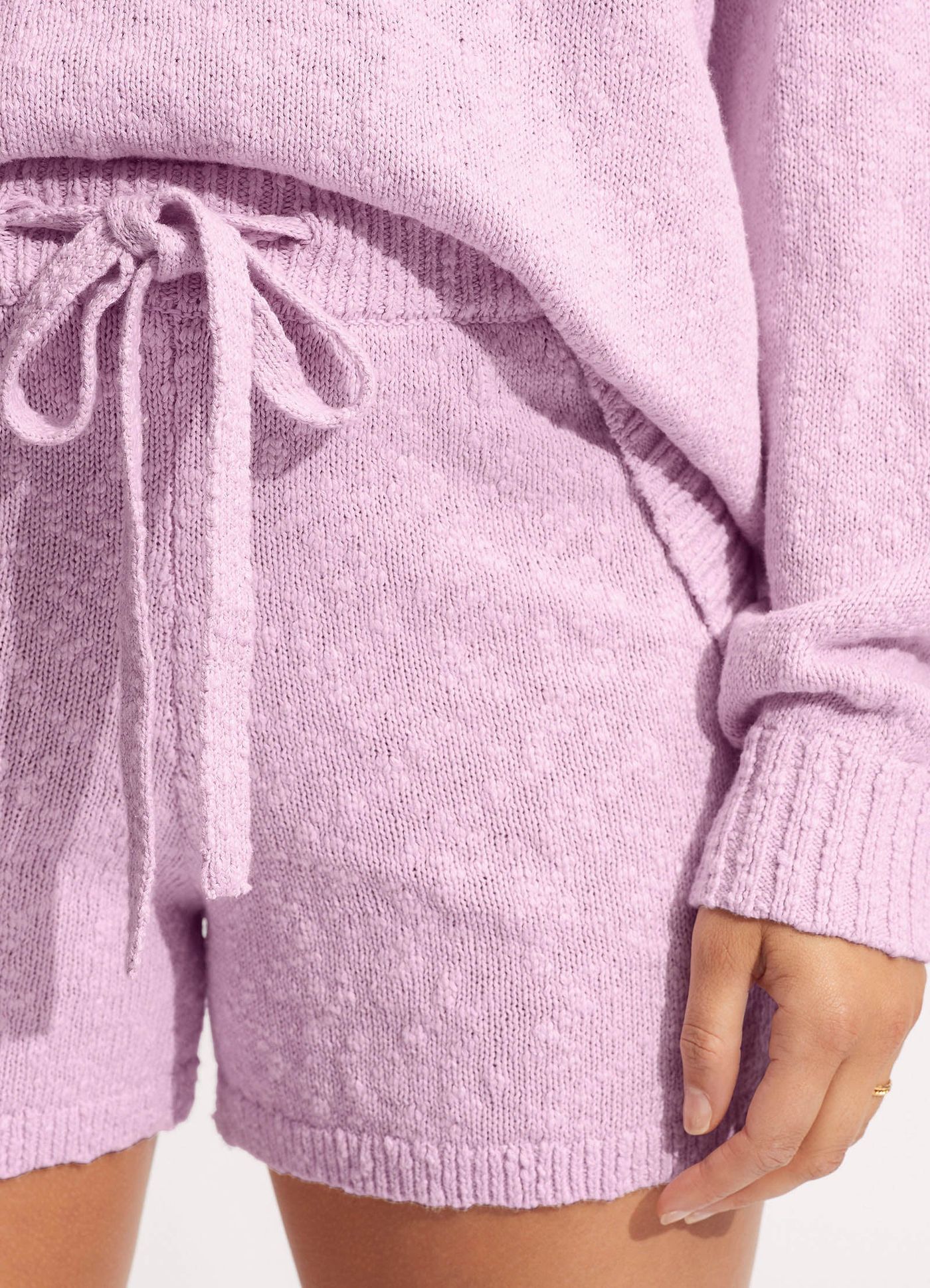 Boucle Short  - Lilac - Lilac view 2