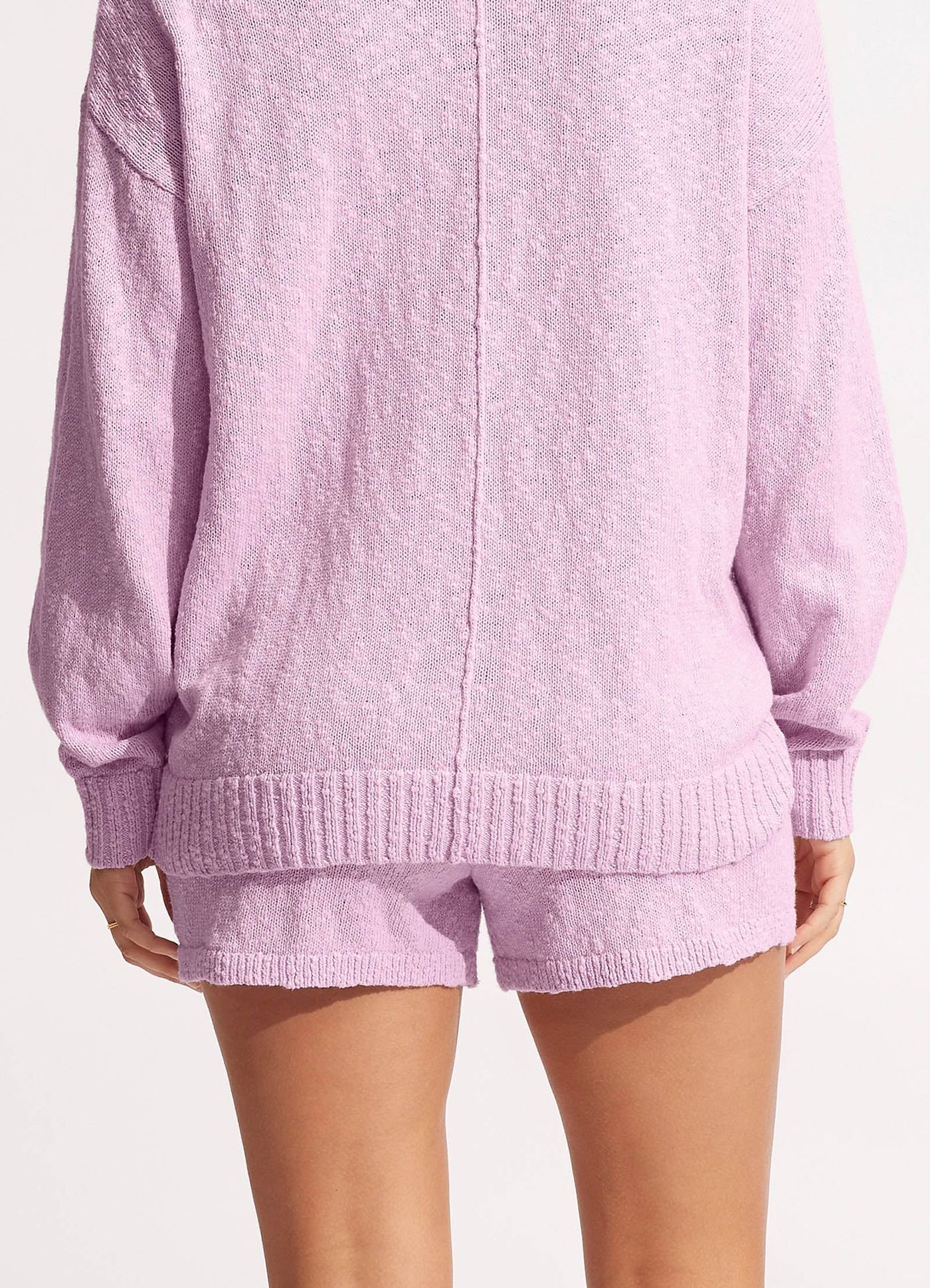 Boucle Short  - Lilac - Lilac view 4