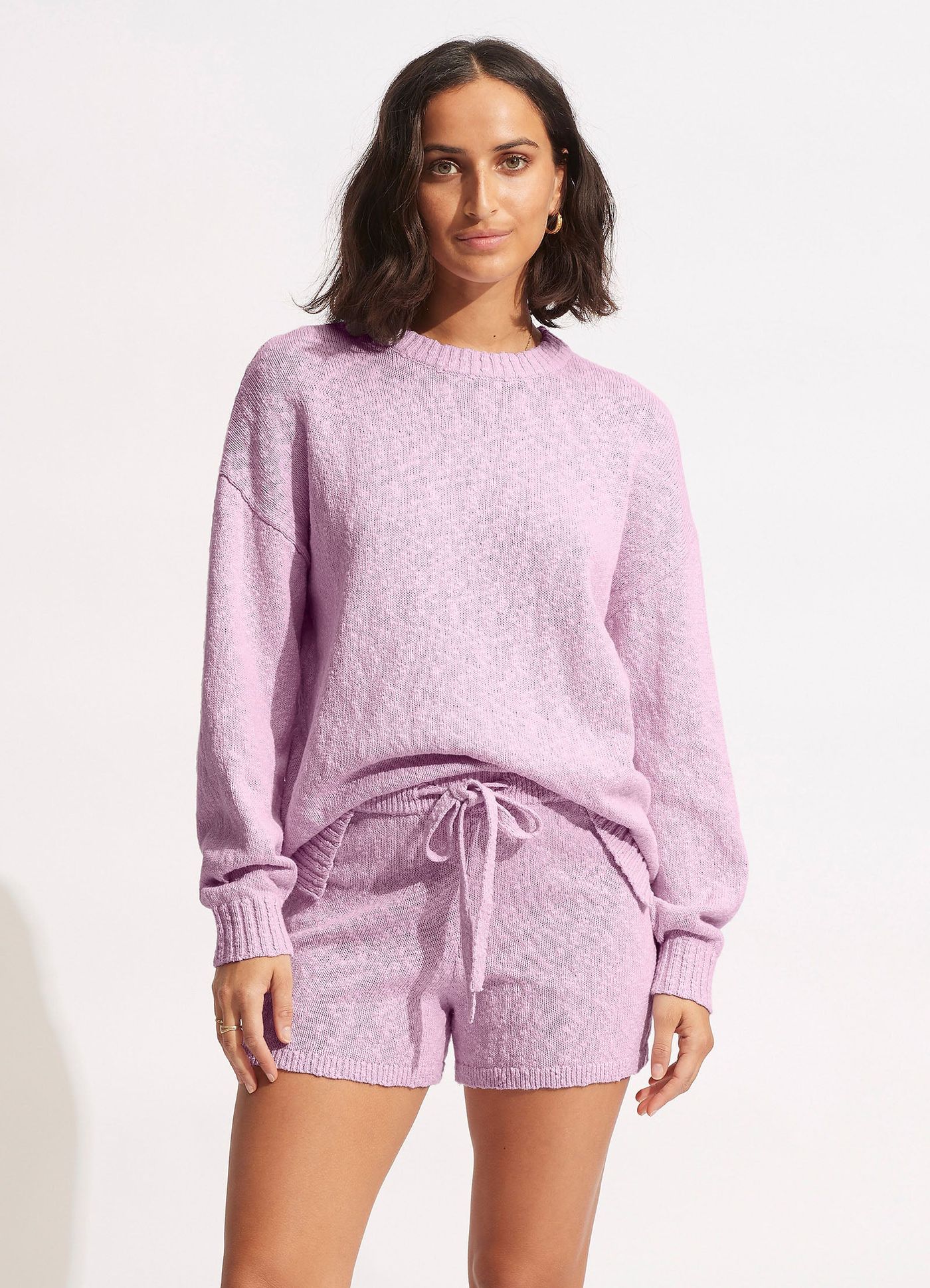 Boucle Short  - Lilac - Lilac view 5