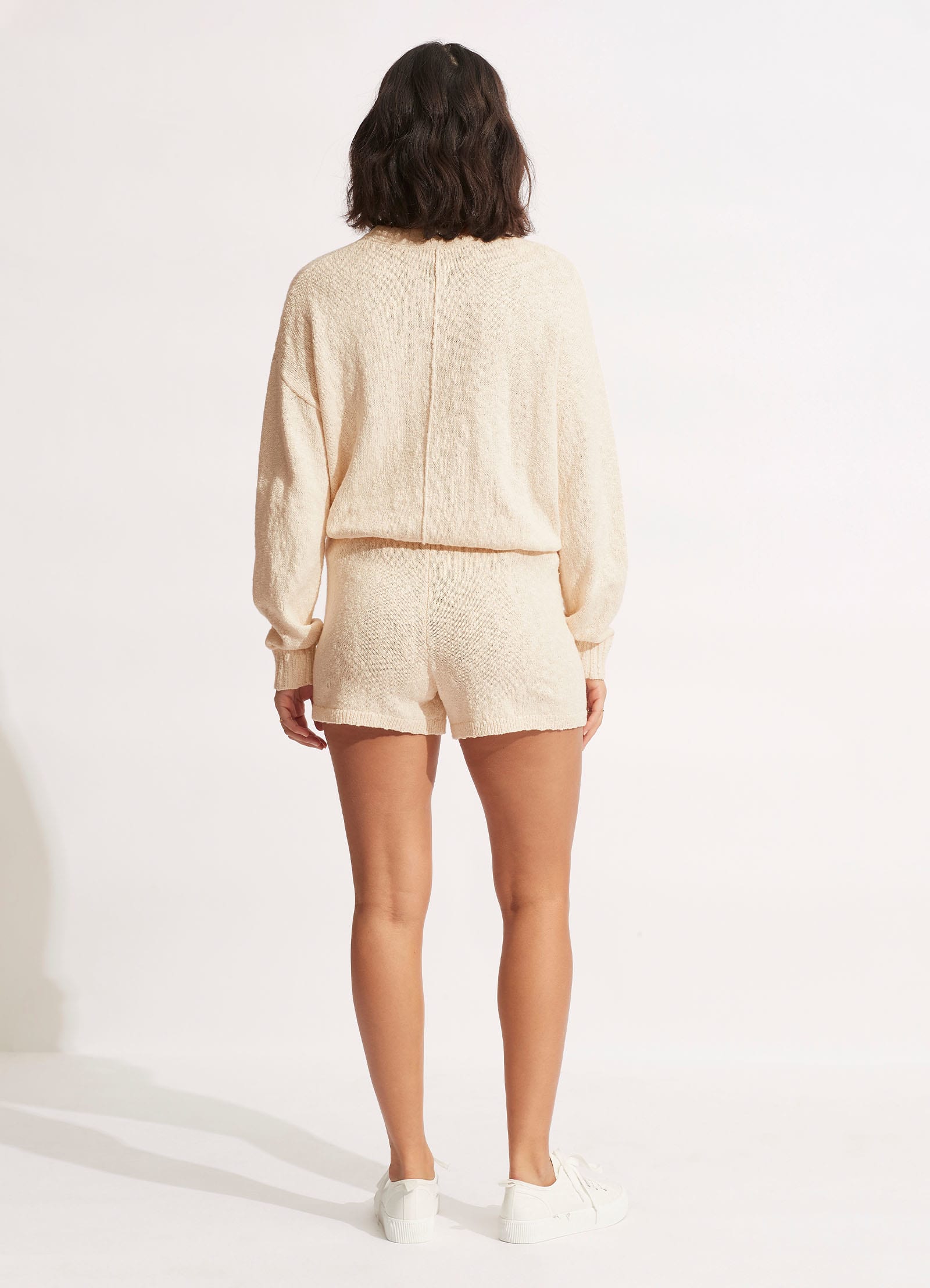 Boucle Sweater - Sand - Sand view 5