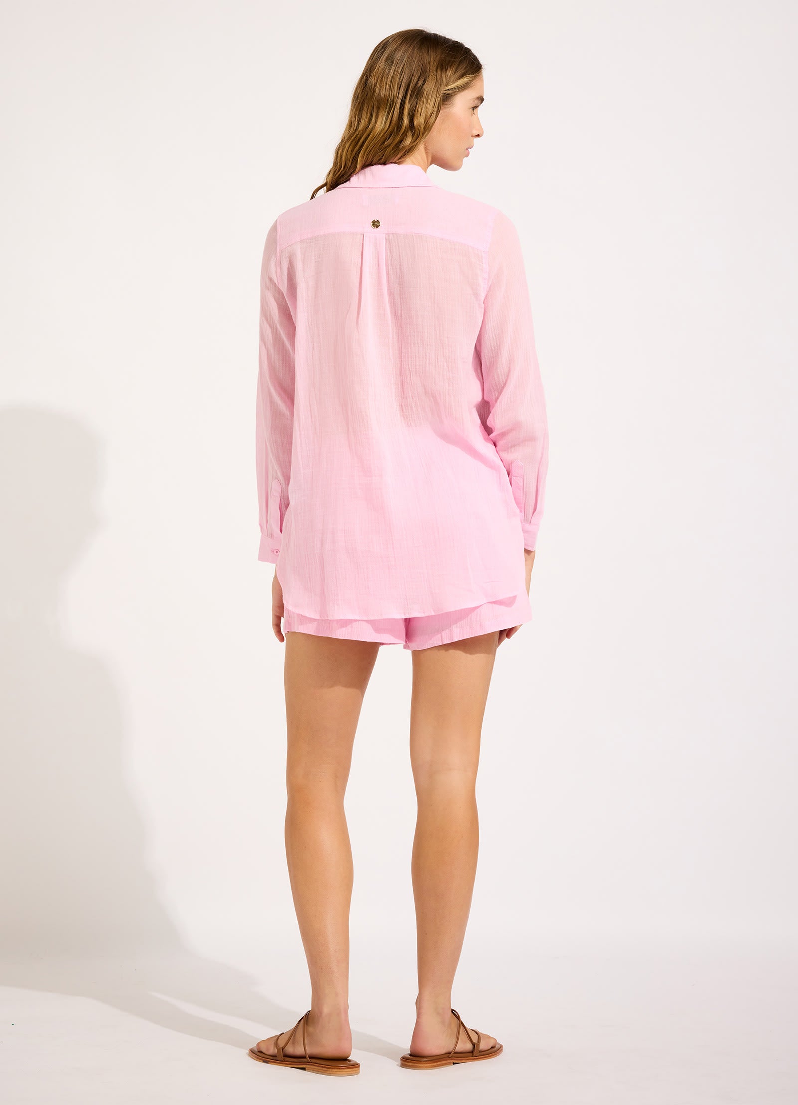 Breeze Beach Shirt - Blossom - Blossom view 4