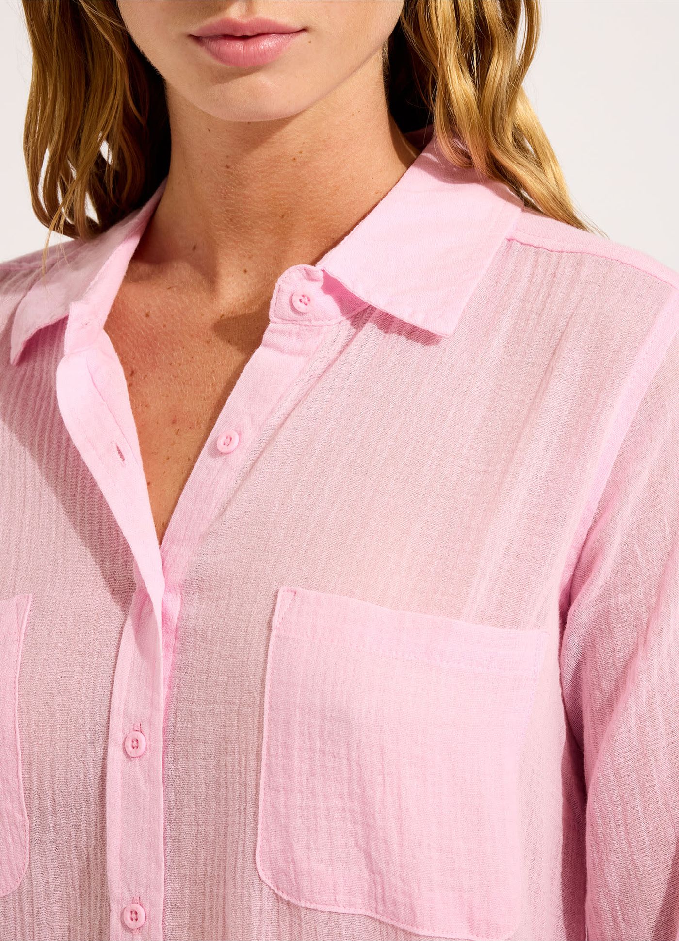 Breeze Beach Shirt - Blossom - Blossom view 5