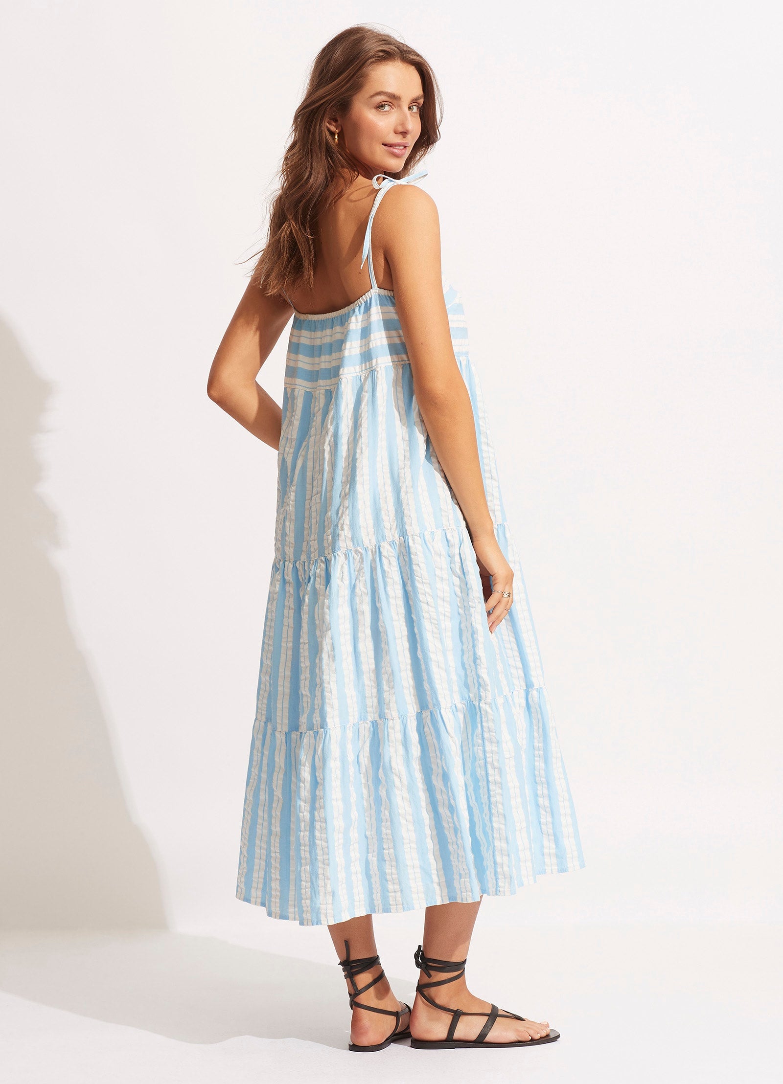 Cabana Tier Maxi - Powder Blue - Powder Blue view 3