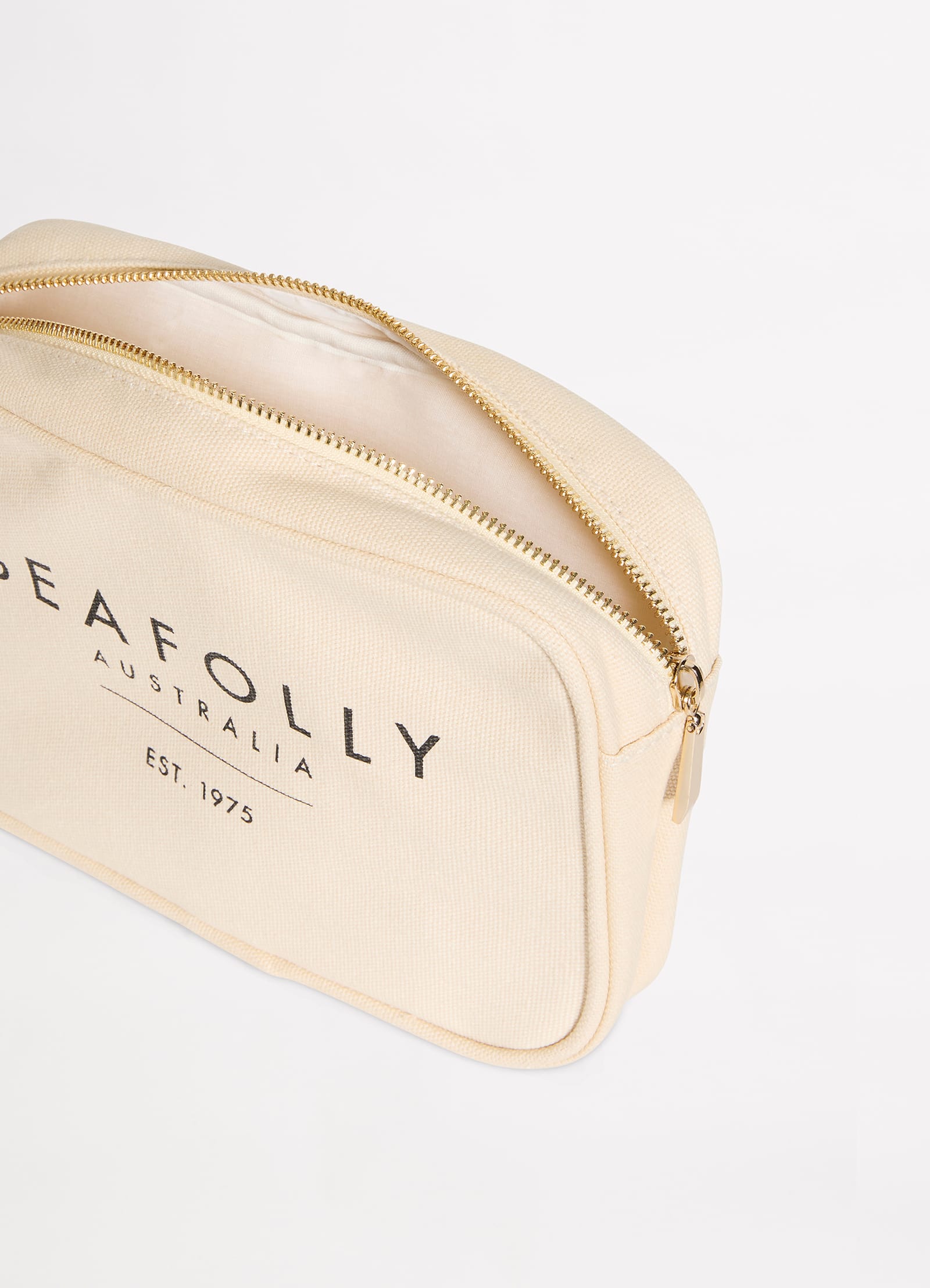 Canvas Pouch Bag - Sand - Sand view 4