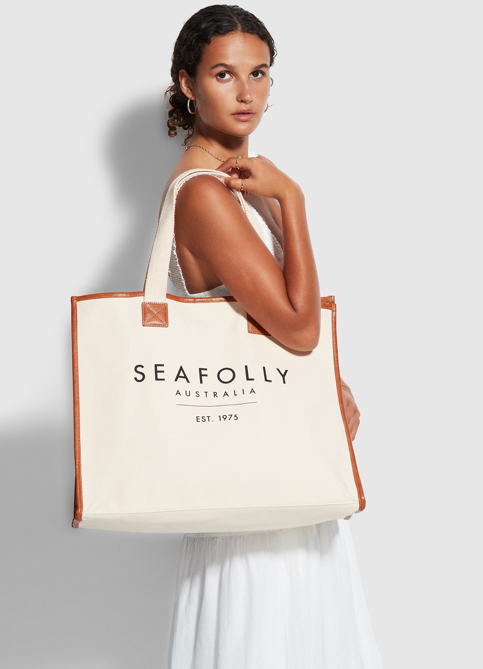 Canvas Tote Bag - Sand - Sand